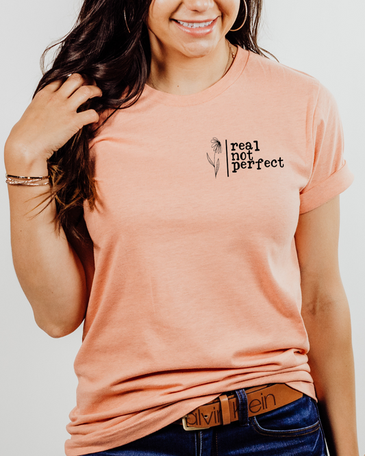 real not perfect | t-shirt