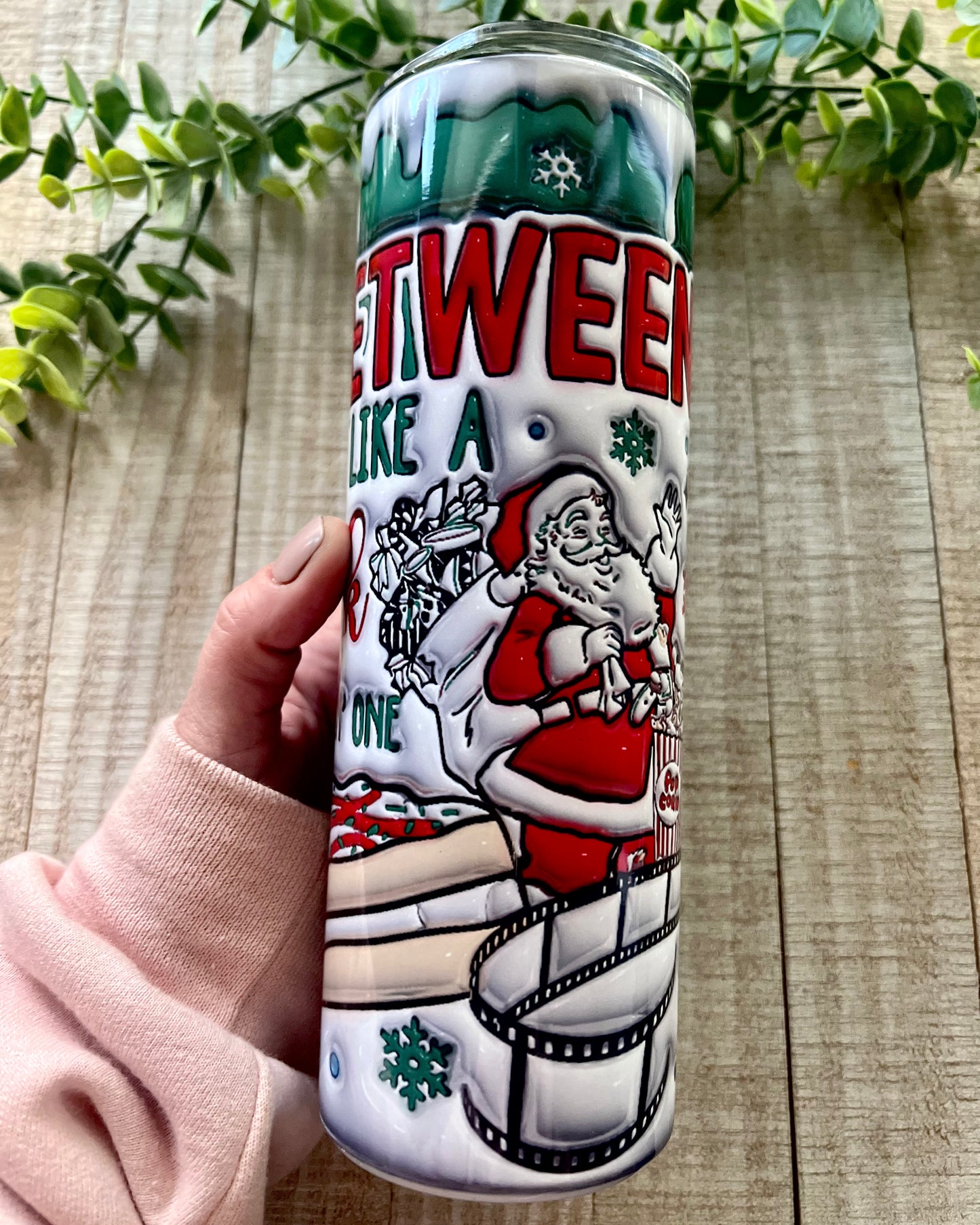 Torn Between Lookin Like A Snack And Eatin One | 20 Oz Slim Tumbler