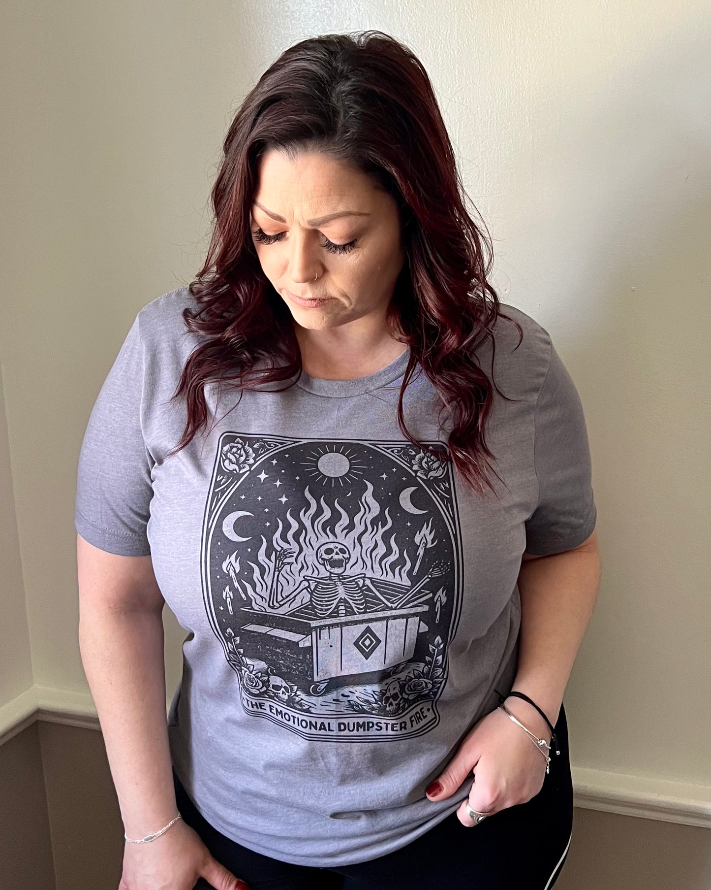the emotional dumpster fire | t-shirt