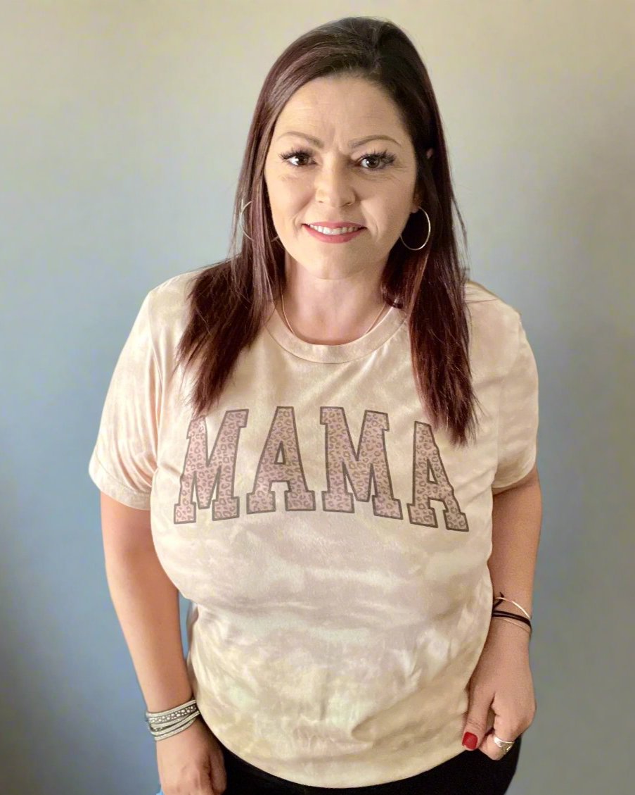 mama | bleached t-shirt