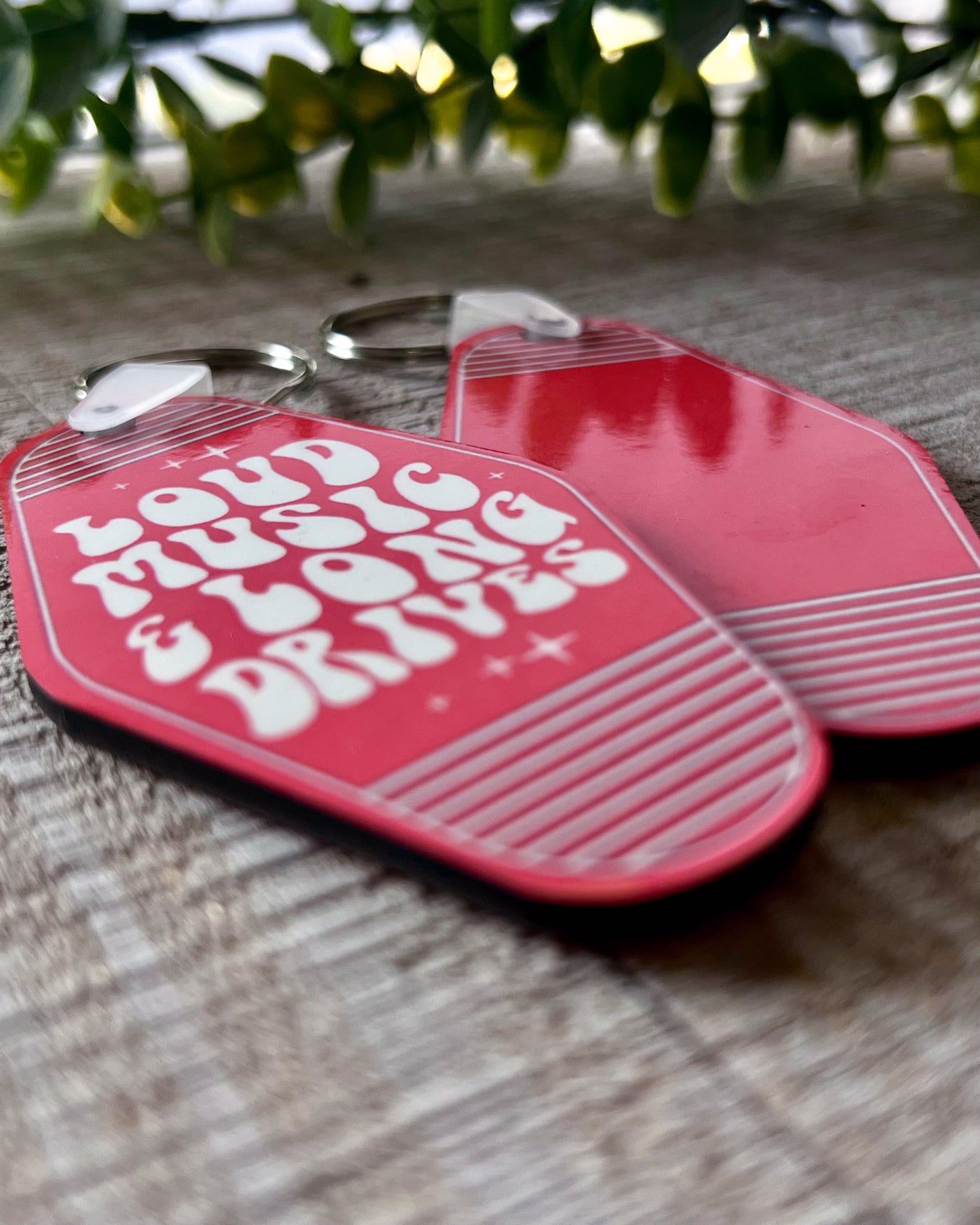 loud music & long drives | keychain