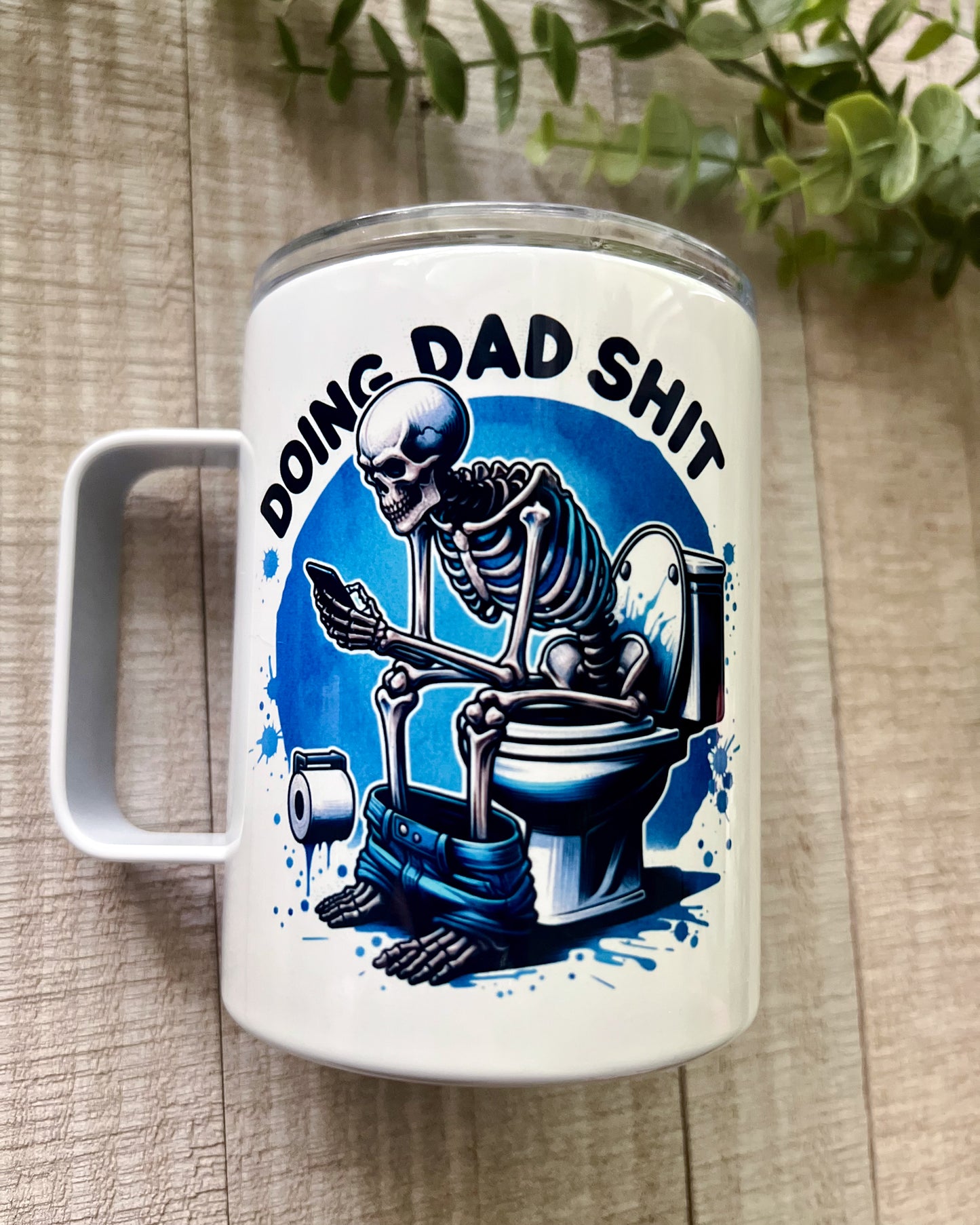 doing dad shit | 12oz stainless steel mug
