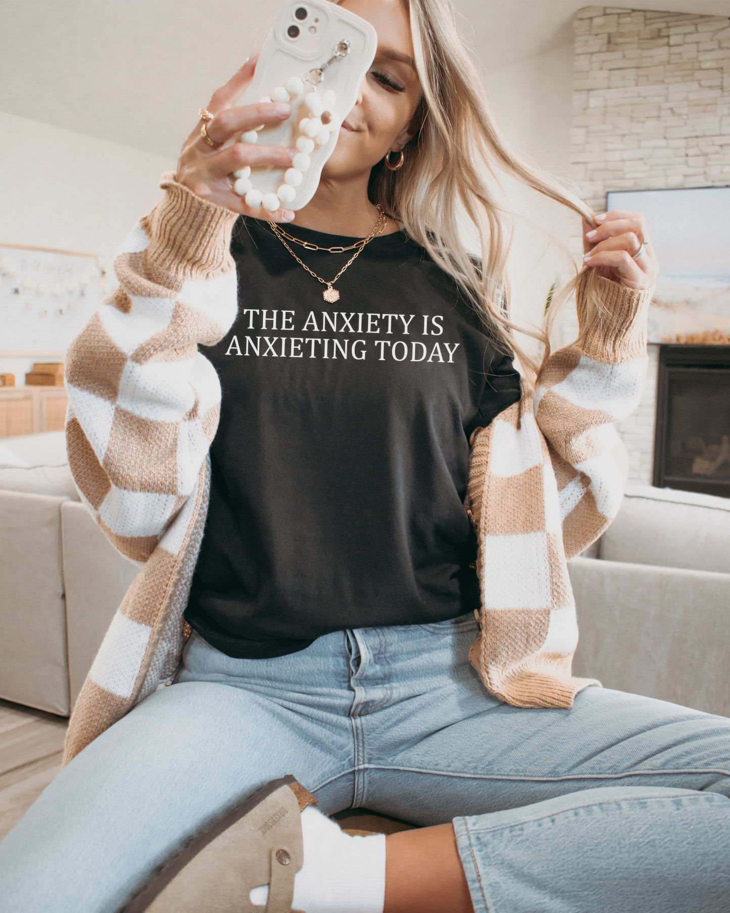 the anxiety is anxieting today | t shirt