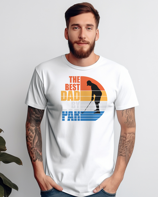 best dad by par | men's tshirt