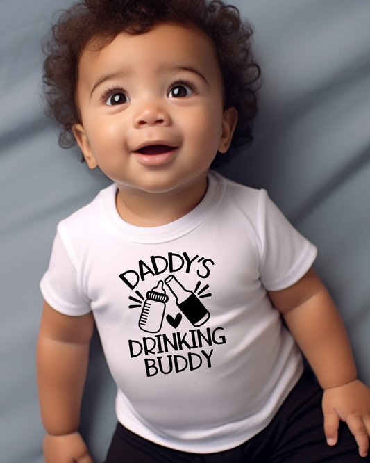 daddy's drinking buddy | tshirt