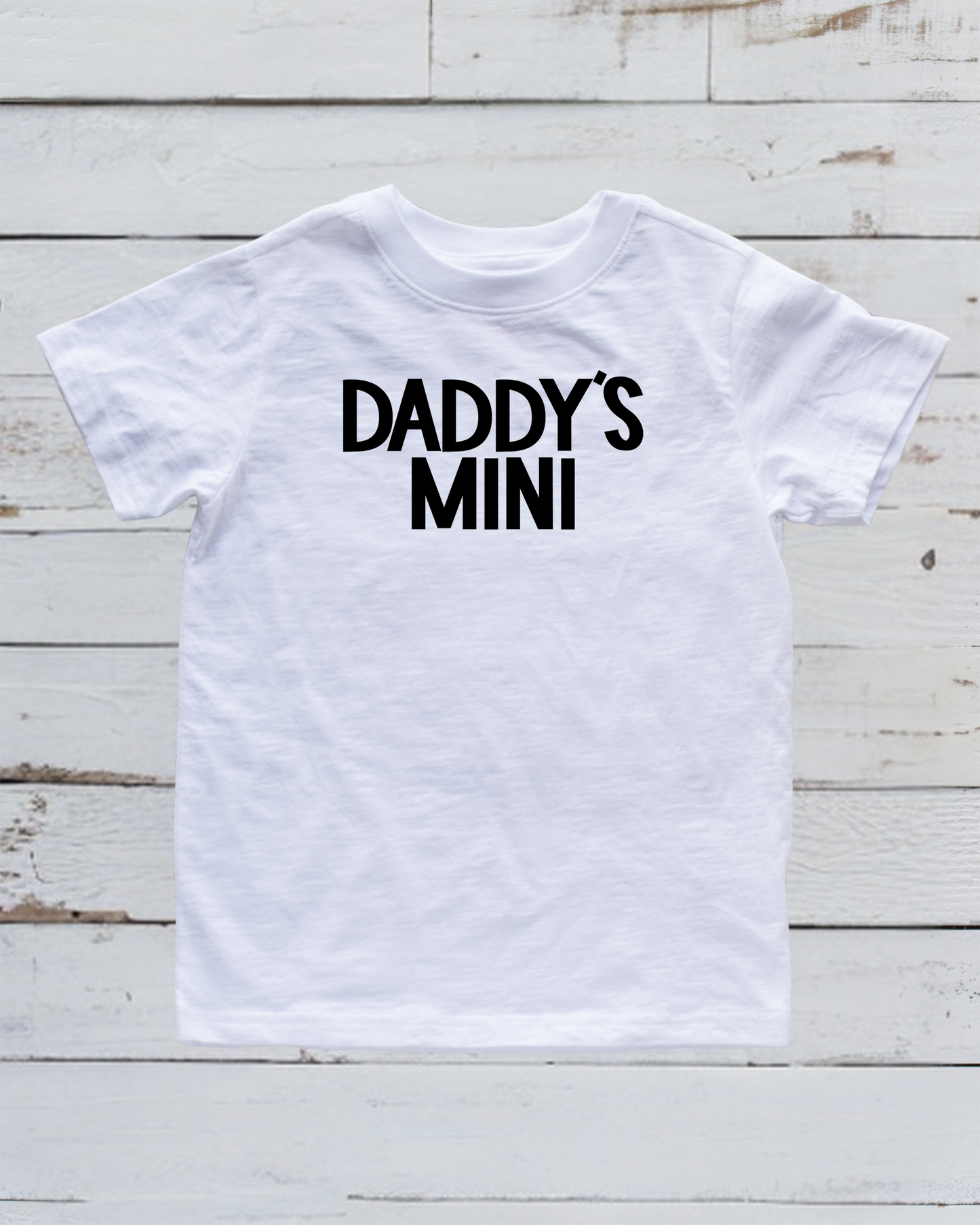 daddy's mini | baby tshirt