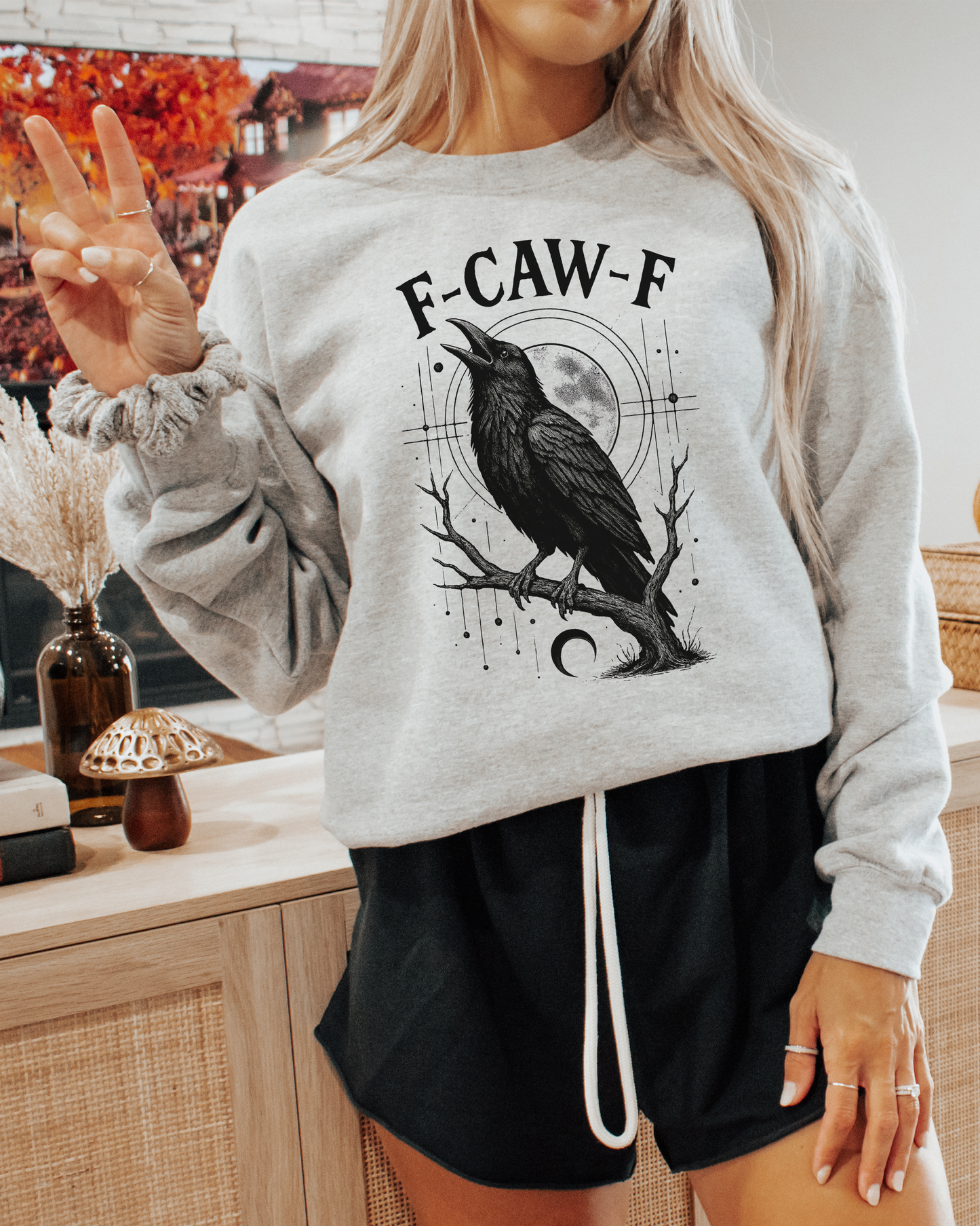 f-caw-f | sweatshirt