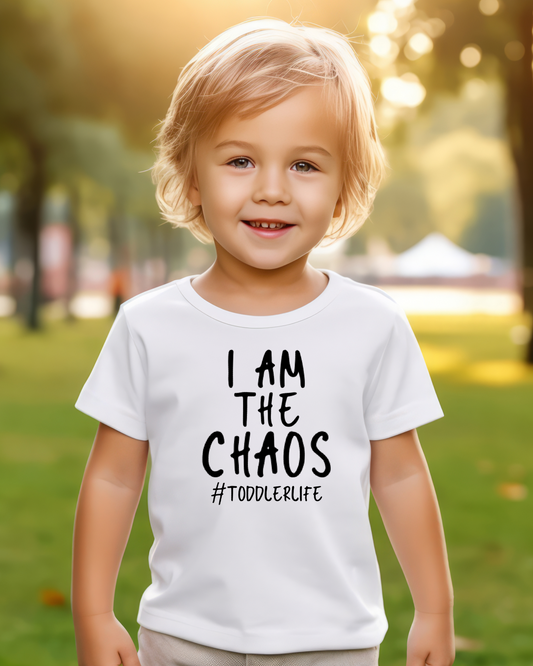 I am the chaos | toddler tshirt