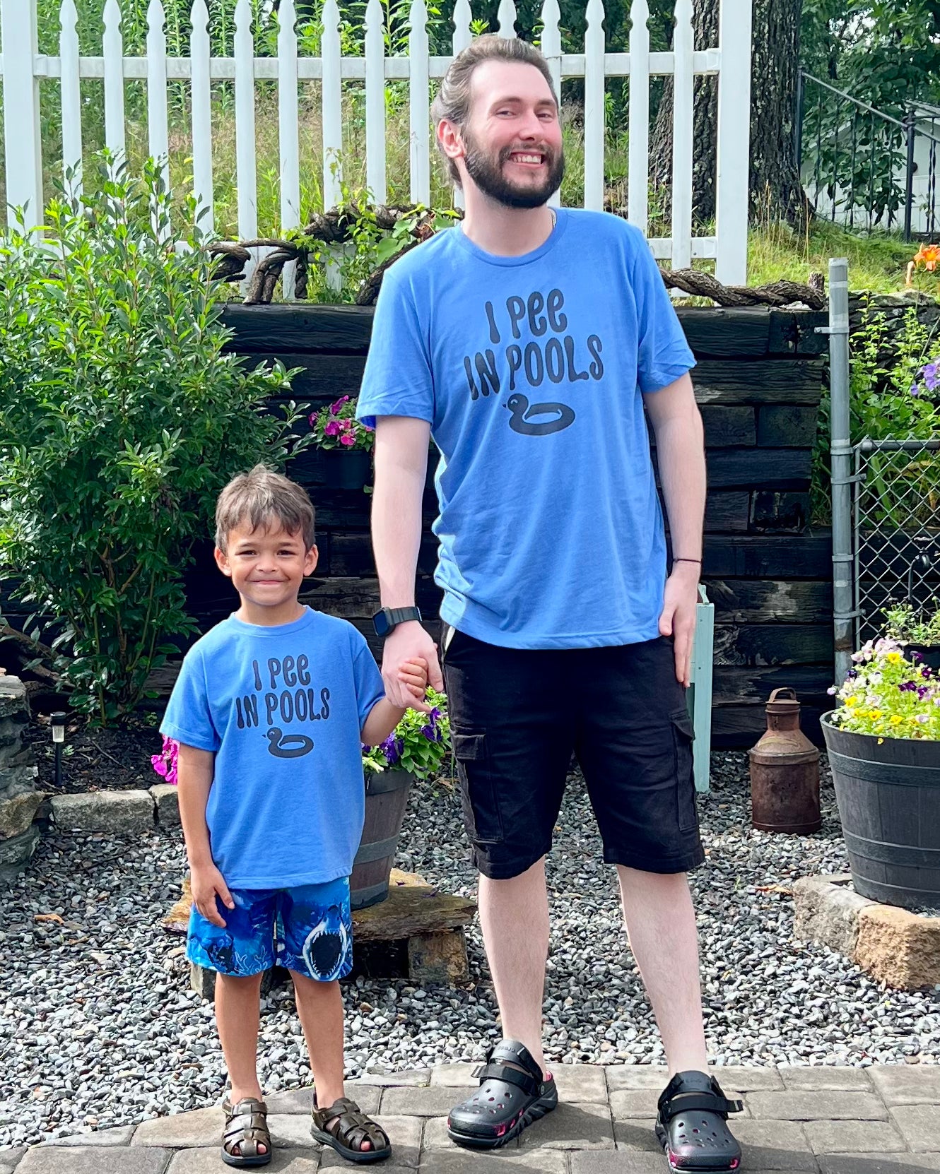 I pee in pools | adult t-shirt