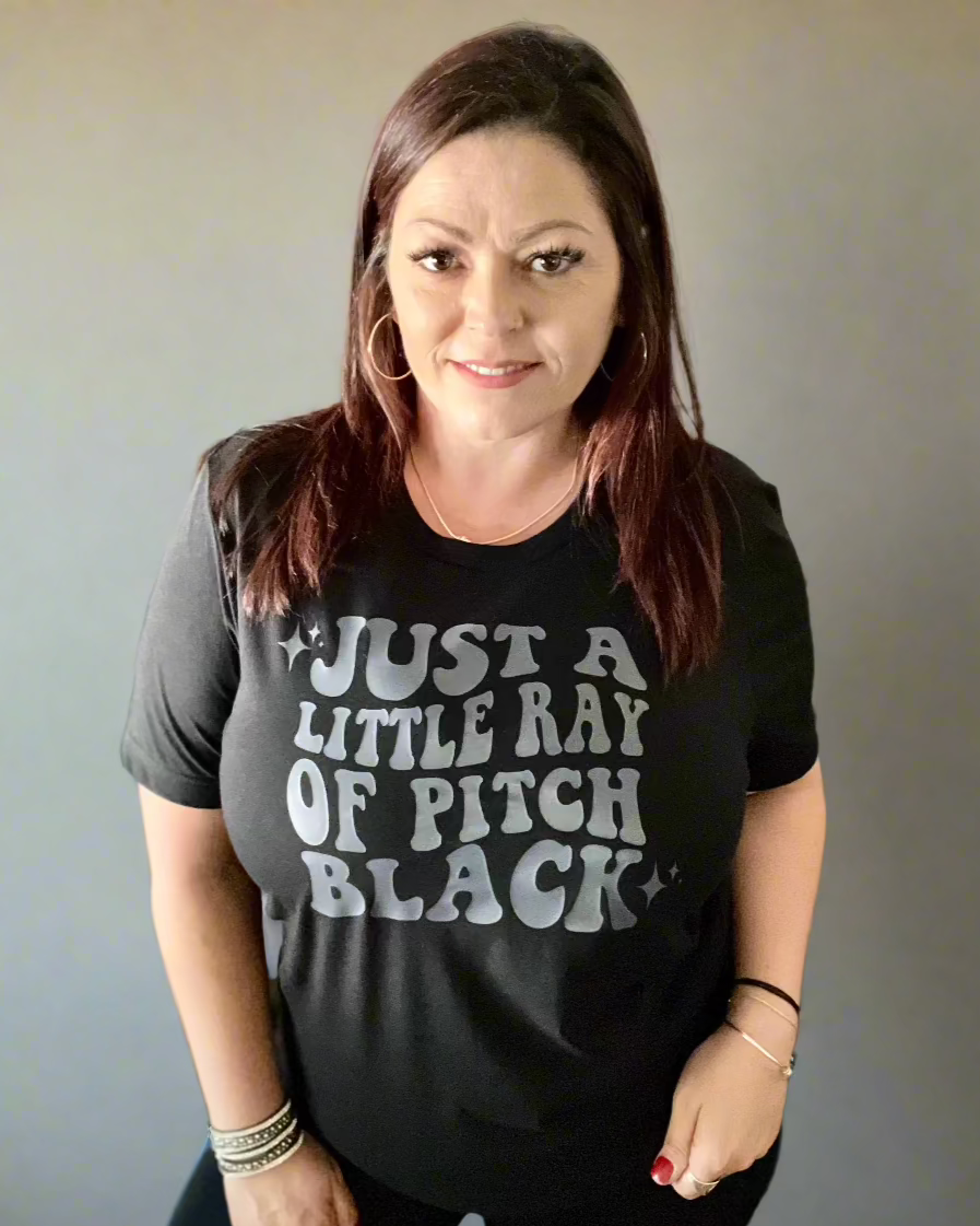 Just A Little Ray Of Pitch Black | Graphic Top