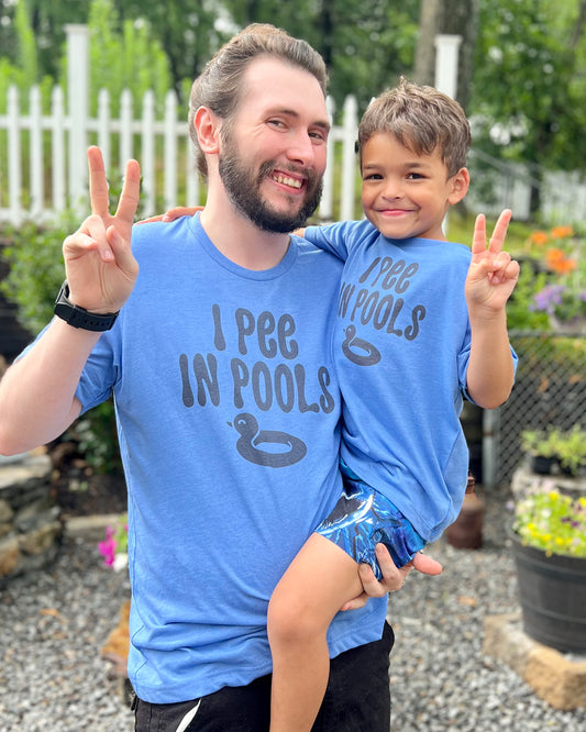 I pee in pools | adult t-shirt