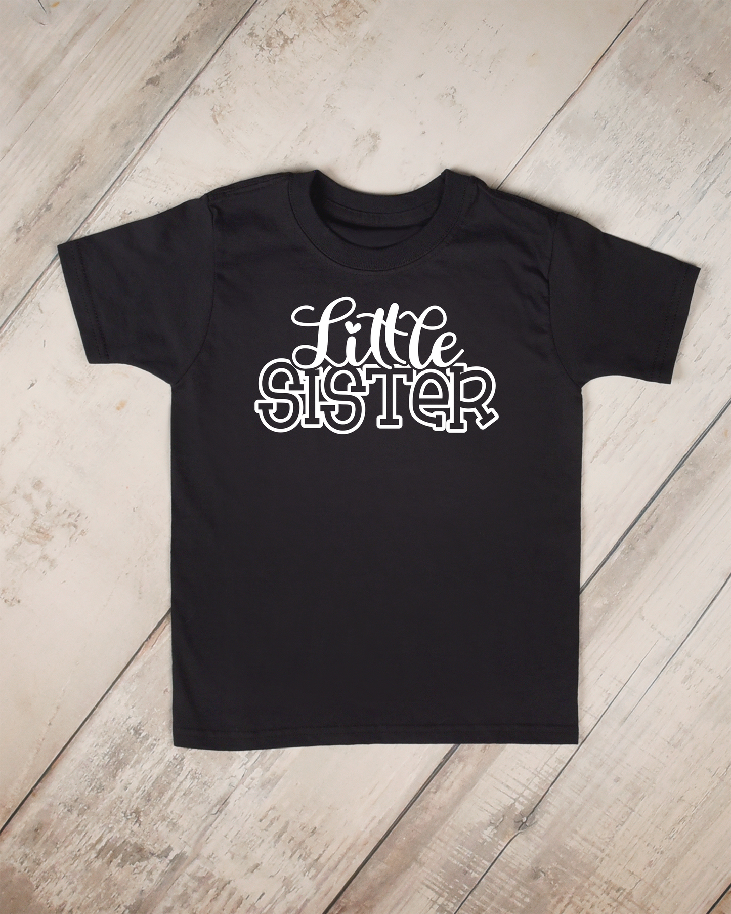 little sister | baby tshirt