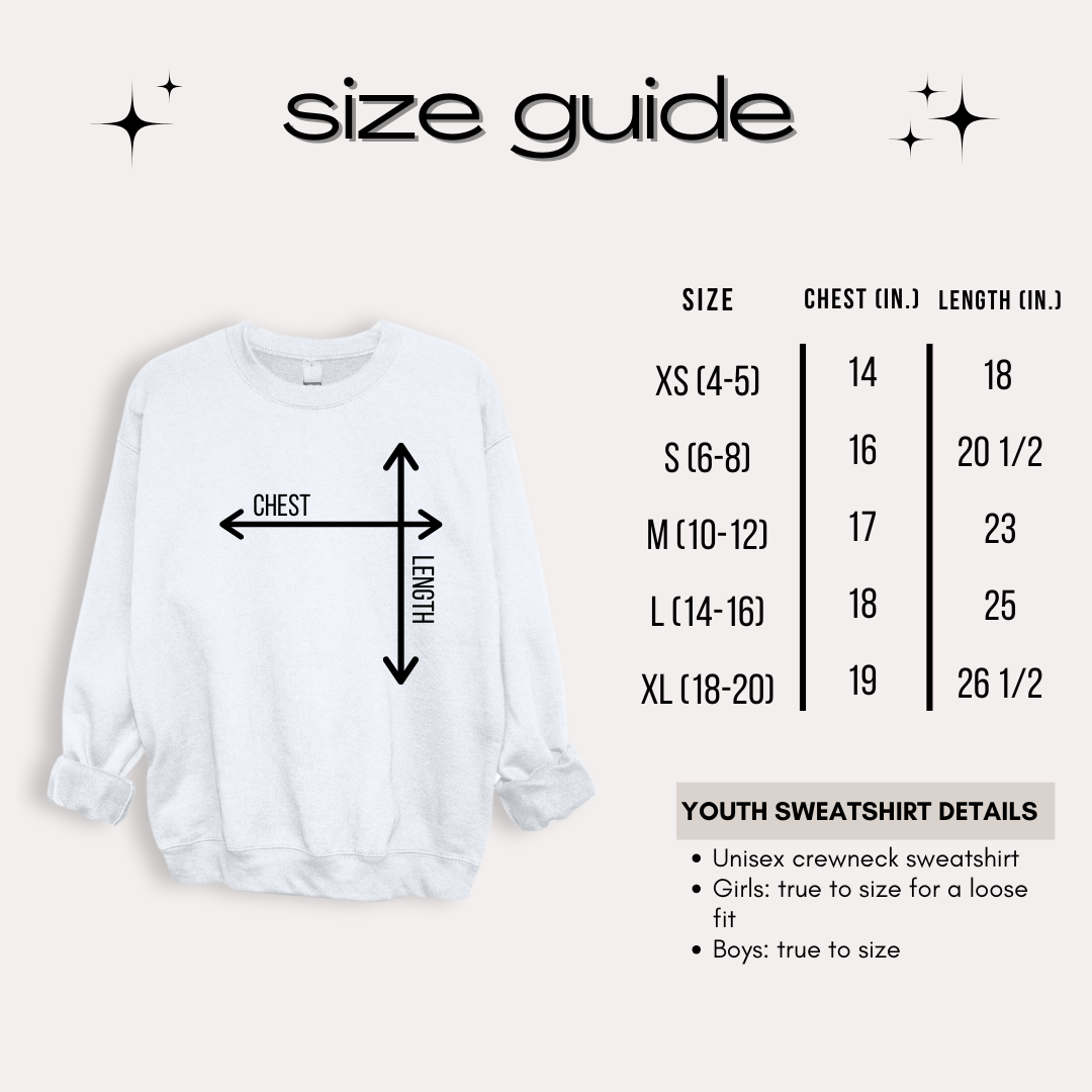 hey boo | kids sweatshirt