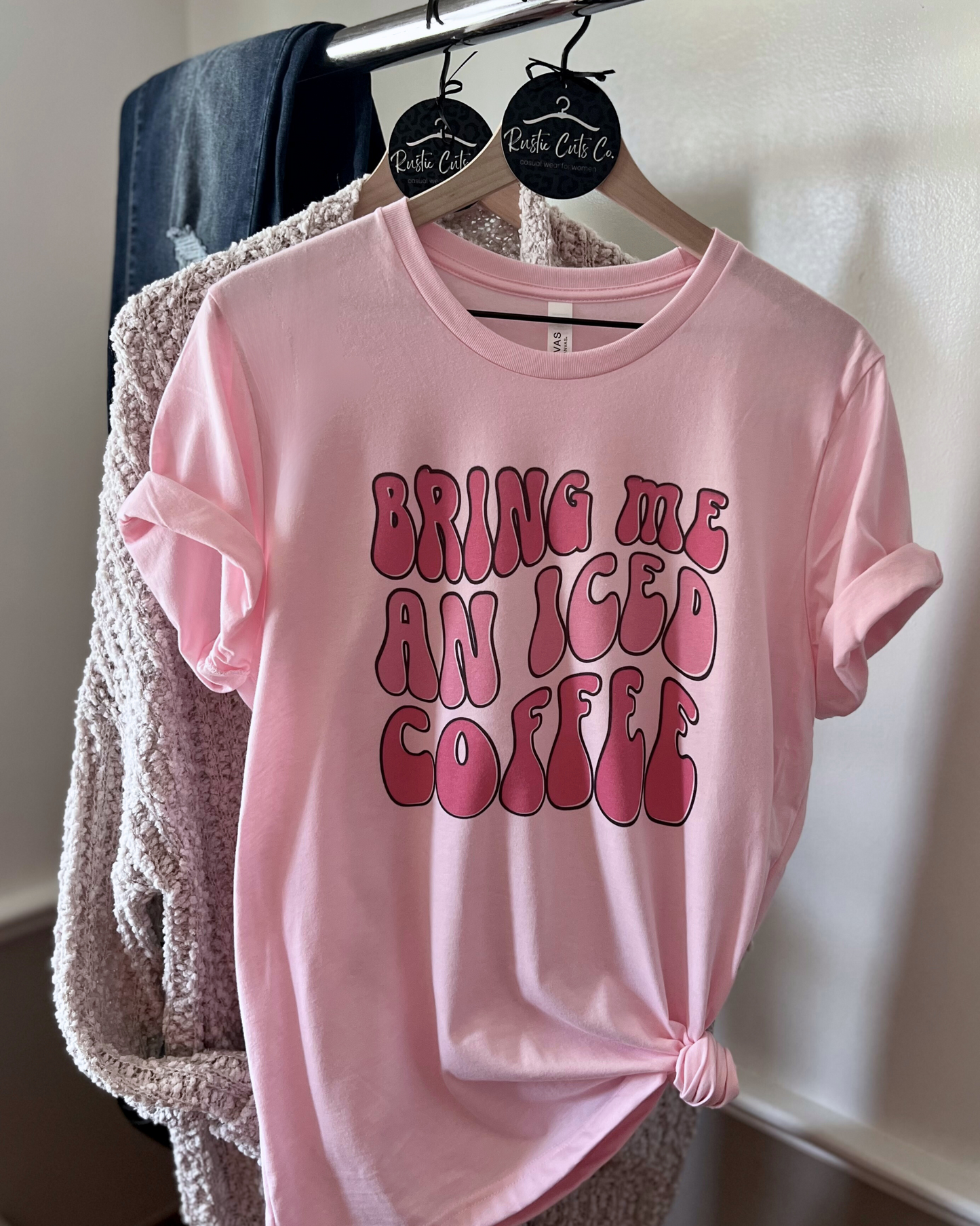bring me an iced coffee | t-shirt