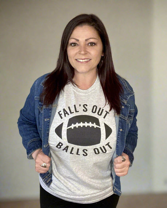 Falls Out Balls Out - Women's shirts -  Rustic Cuts