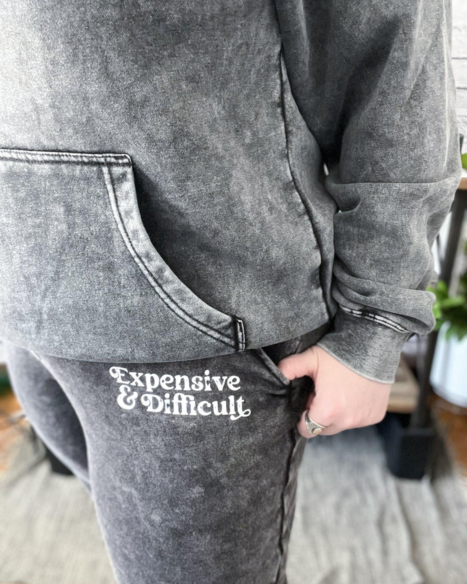 Expensive & Difficult Jogger Sweatpants - Women's shirts -  Rustic Cuts
