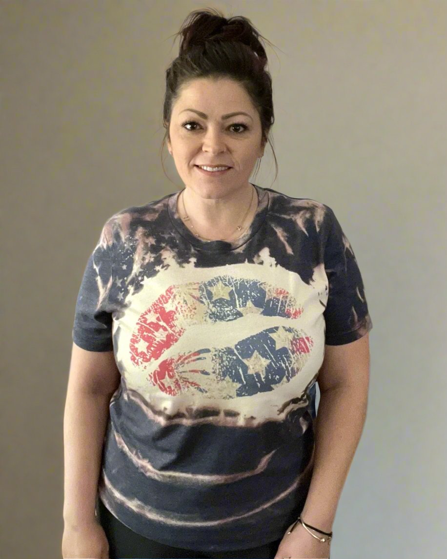 Star Spangled Lips - Women's shirts - Rustic Cuts