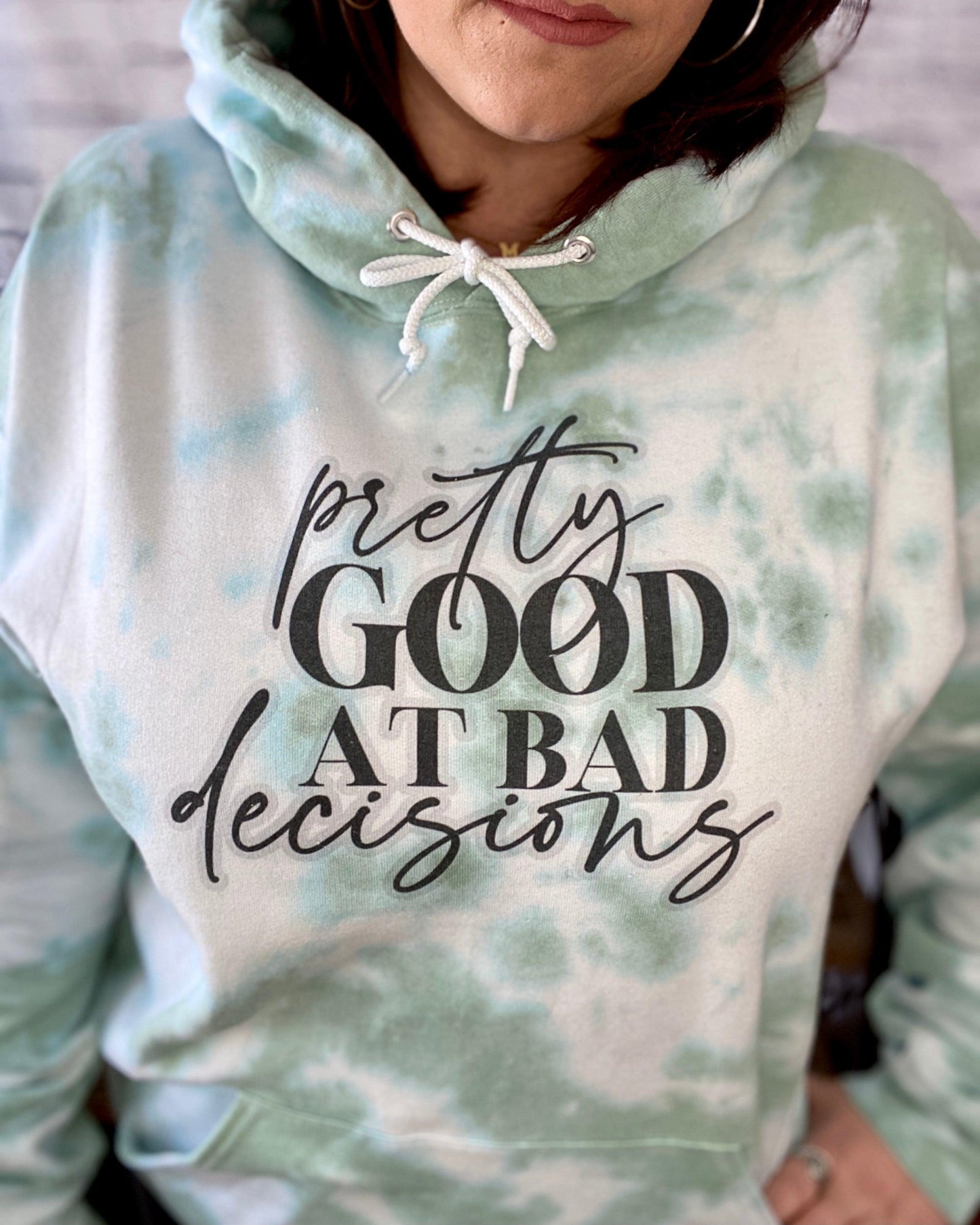 Pretty Good At Bad Decisions - Women's shirts - Rustic Cuts