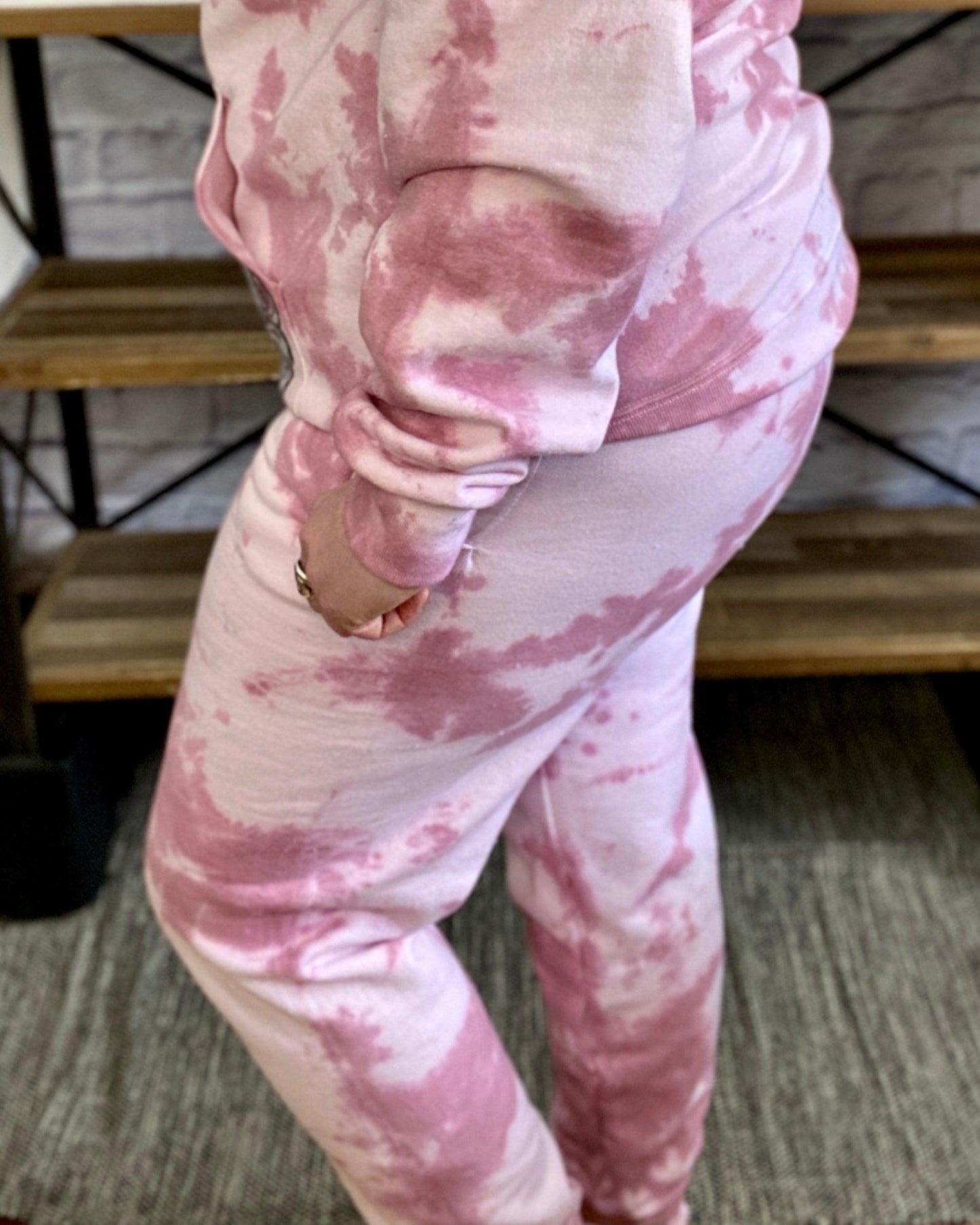 Wine Dyed Jogger Sweatpants - Women's shirts - Rustic Cuts