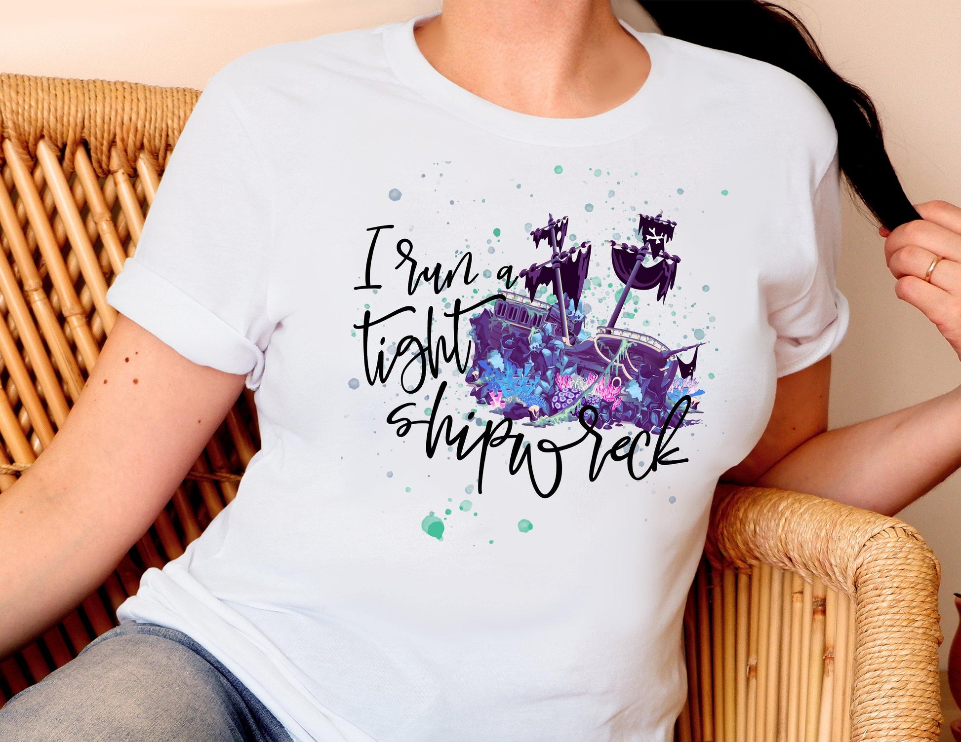 I Run A Tight Shipwreck - Women's shirts -  Rustic Cuts