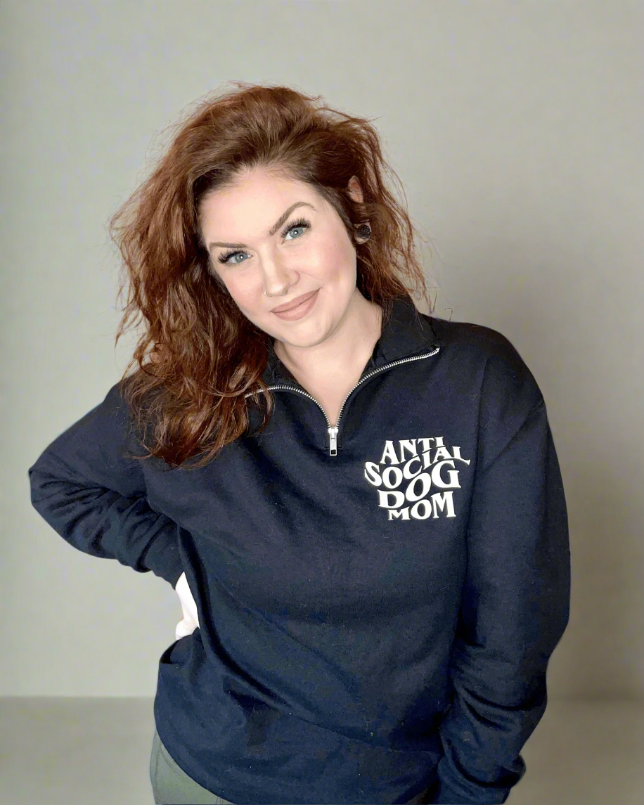 Anti Social Dog Mom - Women's shirts - Rustic Cuts