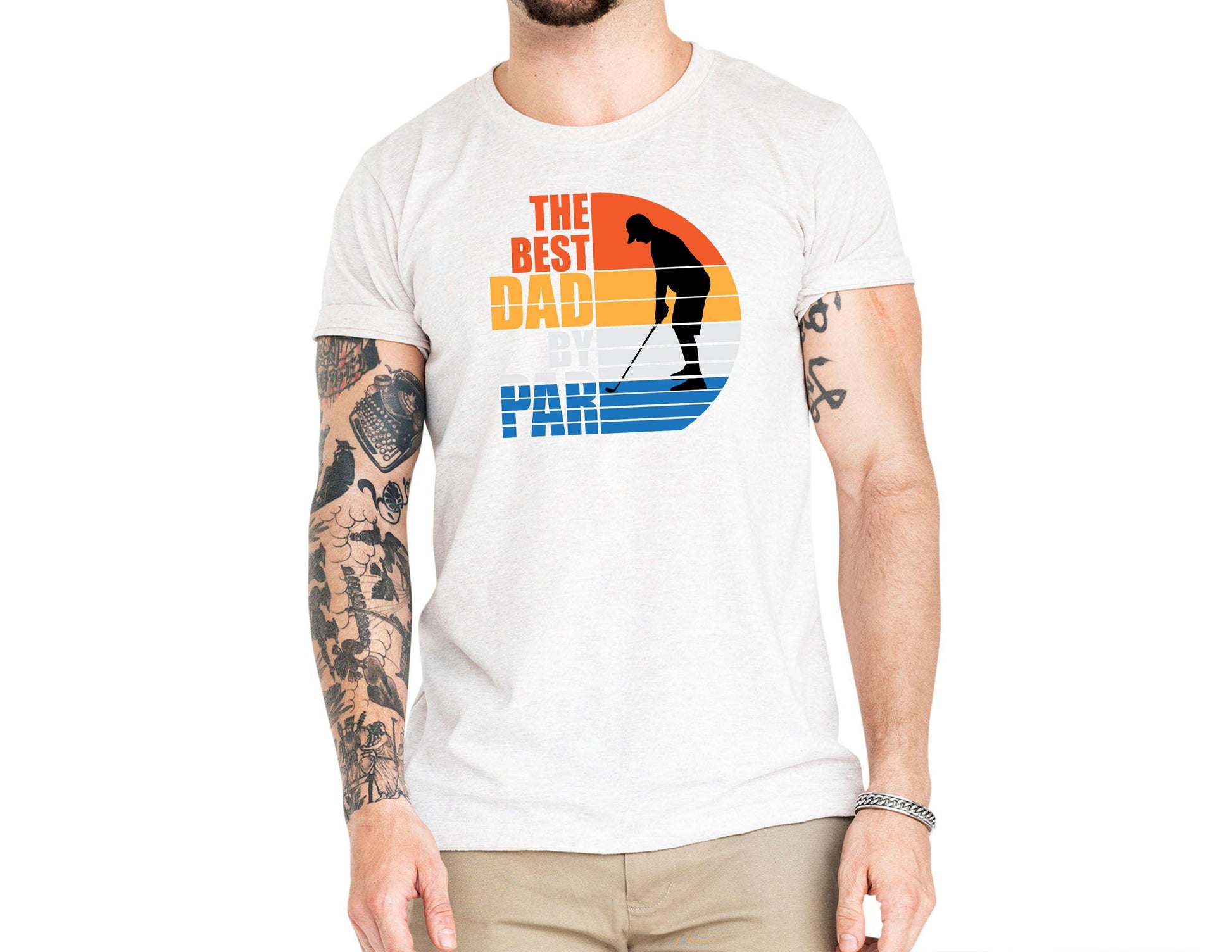 Best Dad By Par - Men's/Unisex -  Rustic Cuts