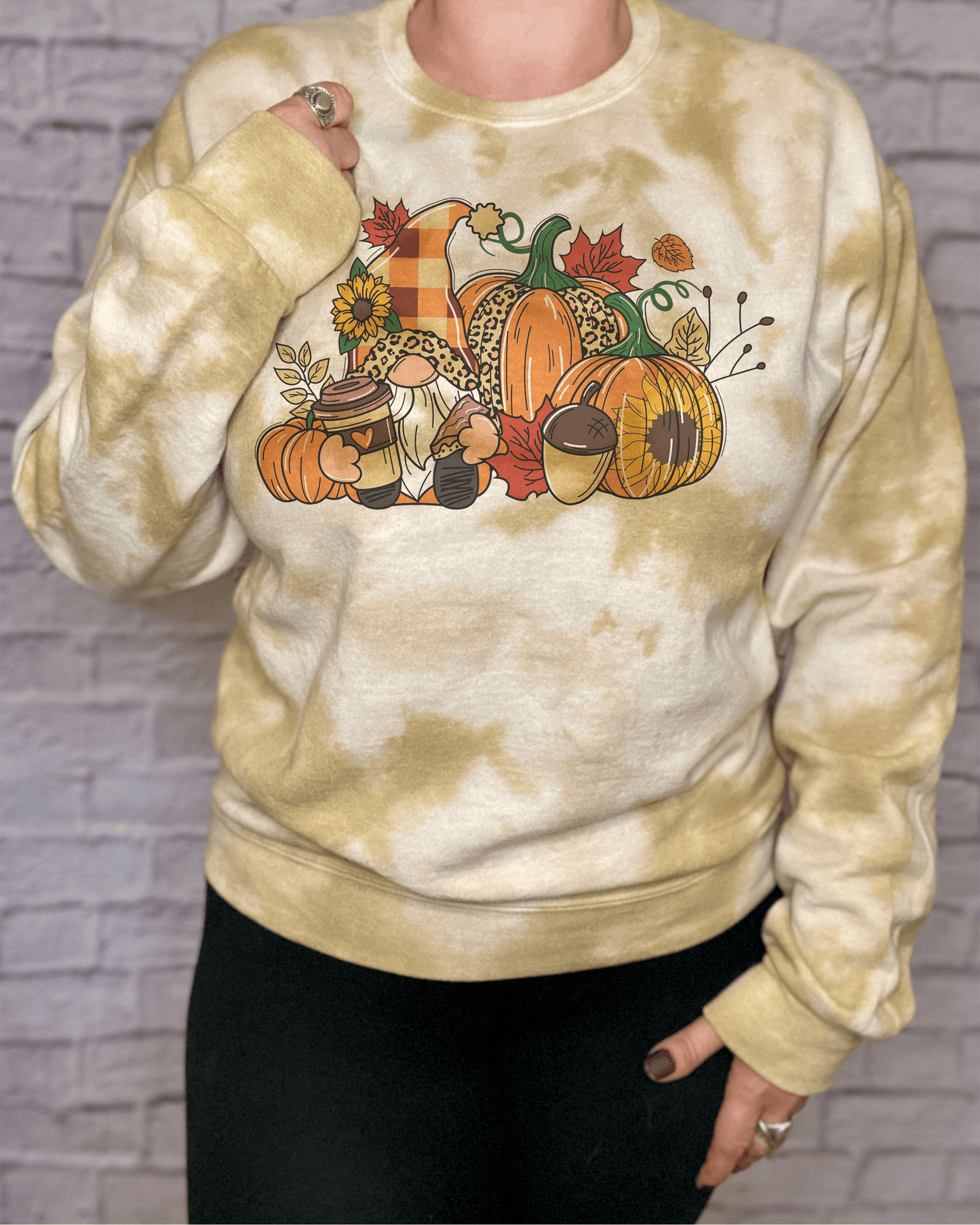 Gnome Fall - Women's shirts - Rustic Cuts