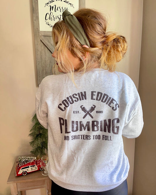 cousin eddie's plumbing | crewneck sweatshirt