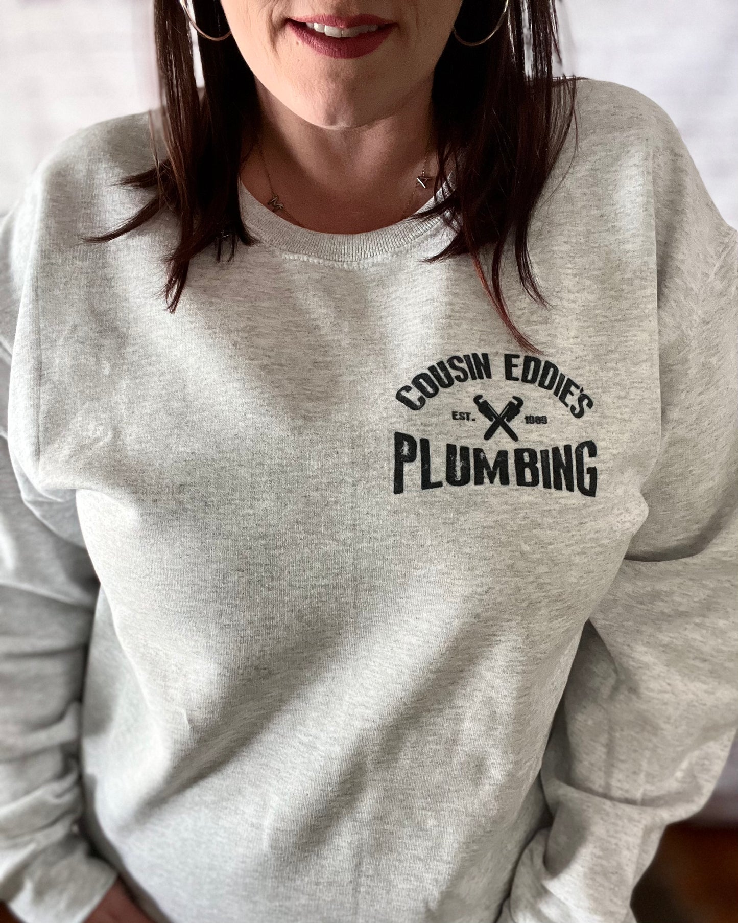 cousin eddie's plumbing | crewneck sweatshirt