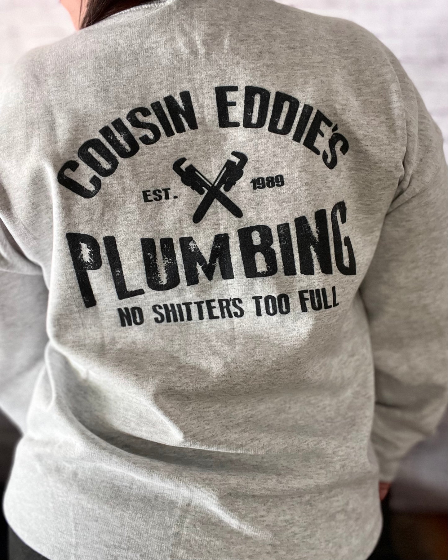 cousin eddie's plumbing | crewneck sweatshirt