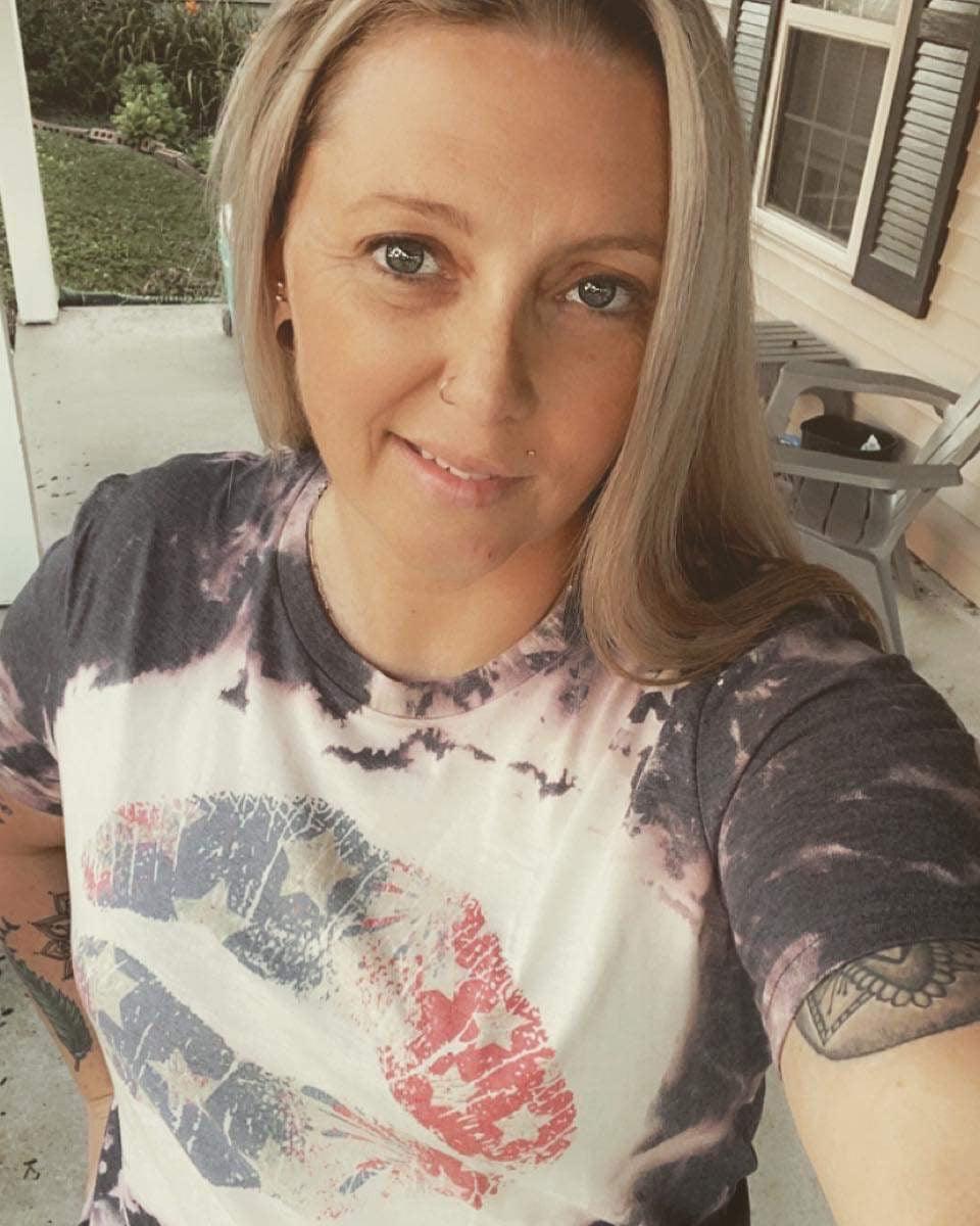 Star Spangled Lips - Women's shirts - Rustic Cuts