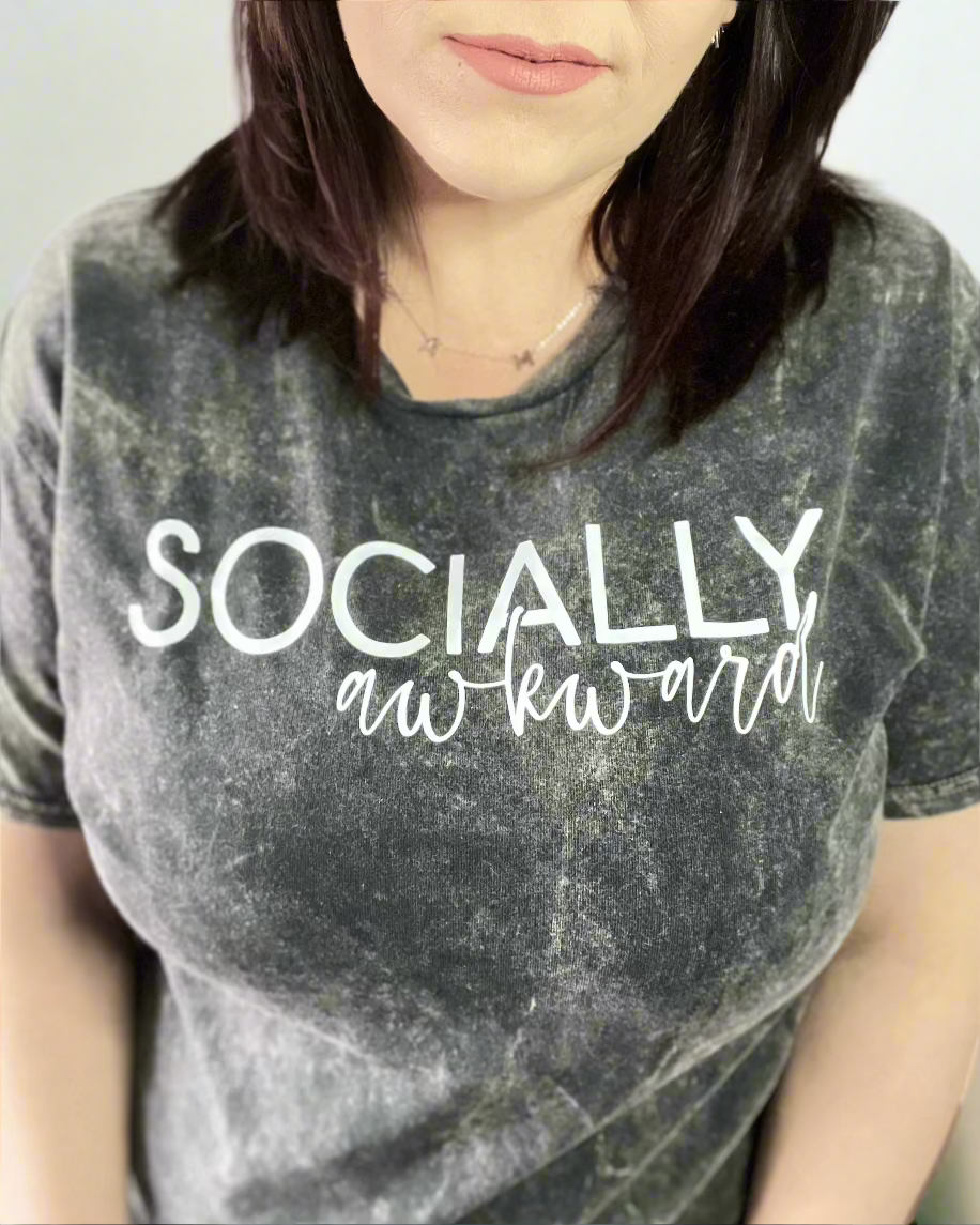 Socially Awkward - Women's shirts - Rustic Cuts