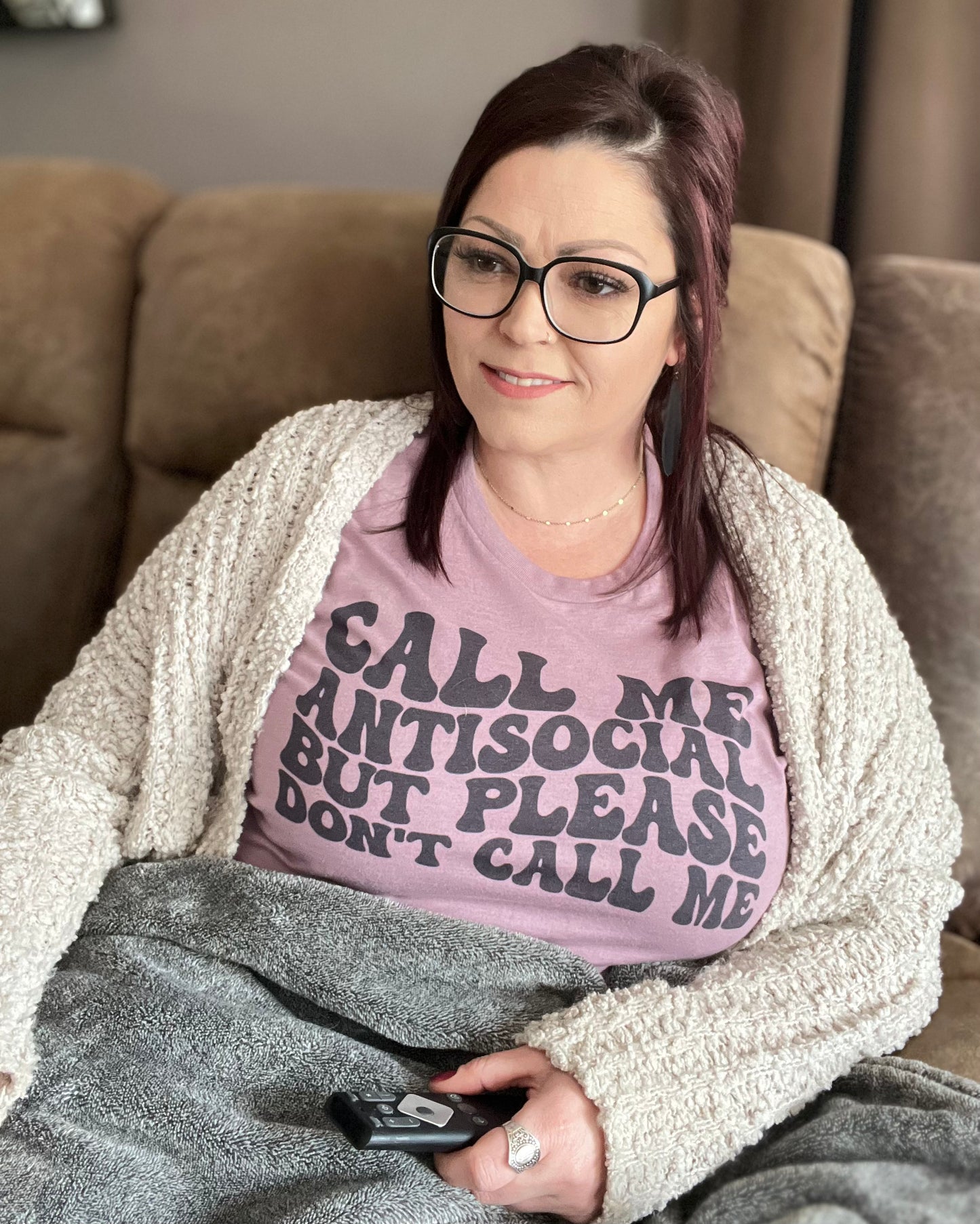 call me antisocial but please don't call me | t-shirt