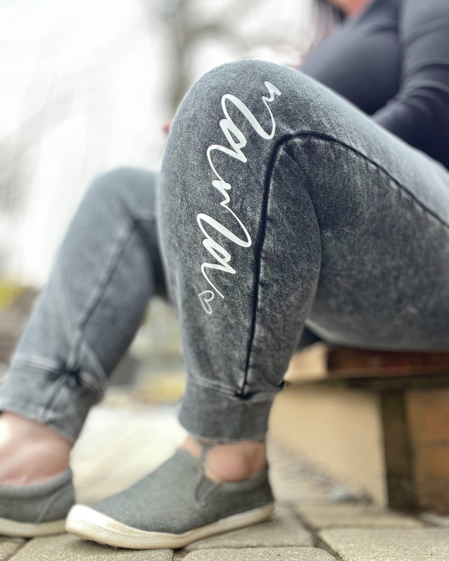 Mama Jogger Sweatpants - Women's shirts - Rustic Cuts