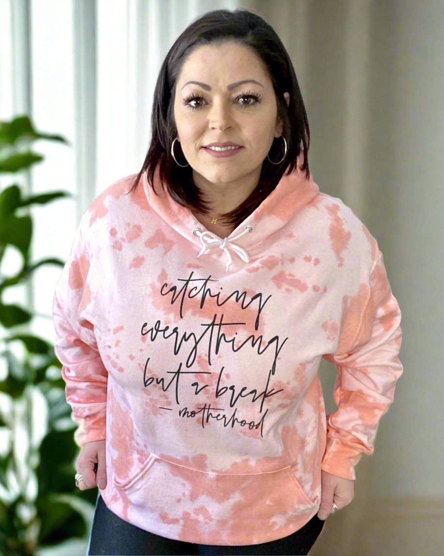 Catching Everything But A Break - Motherhood - Women's shirts - Rustic Cuts
