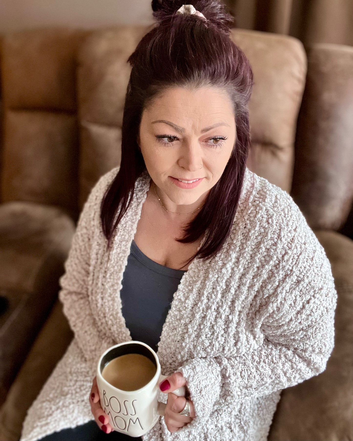Cold Girl Cardigan | Oversized Women's Sweater