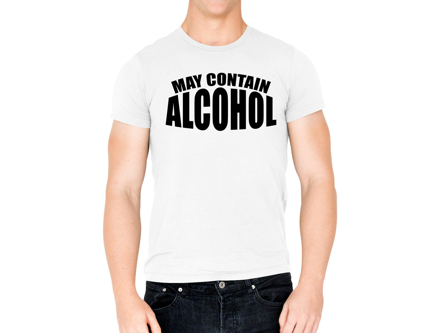 May Contain Alcohol - Men's/Unisex - Rustic Cuts