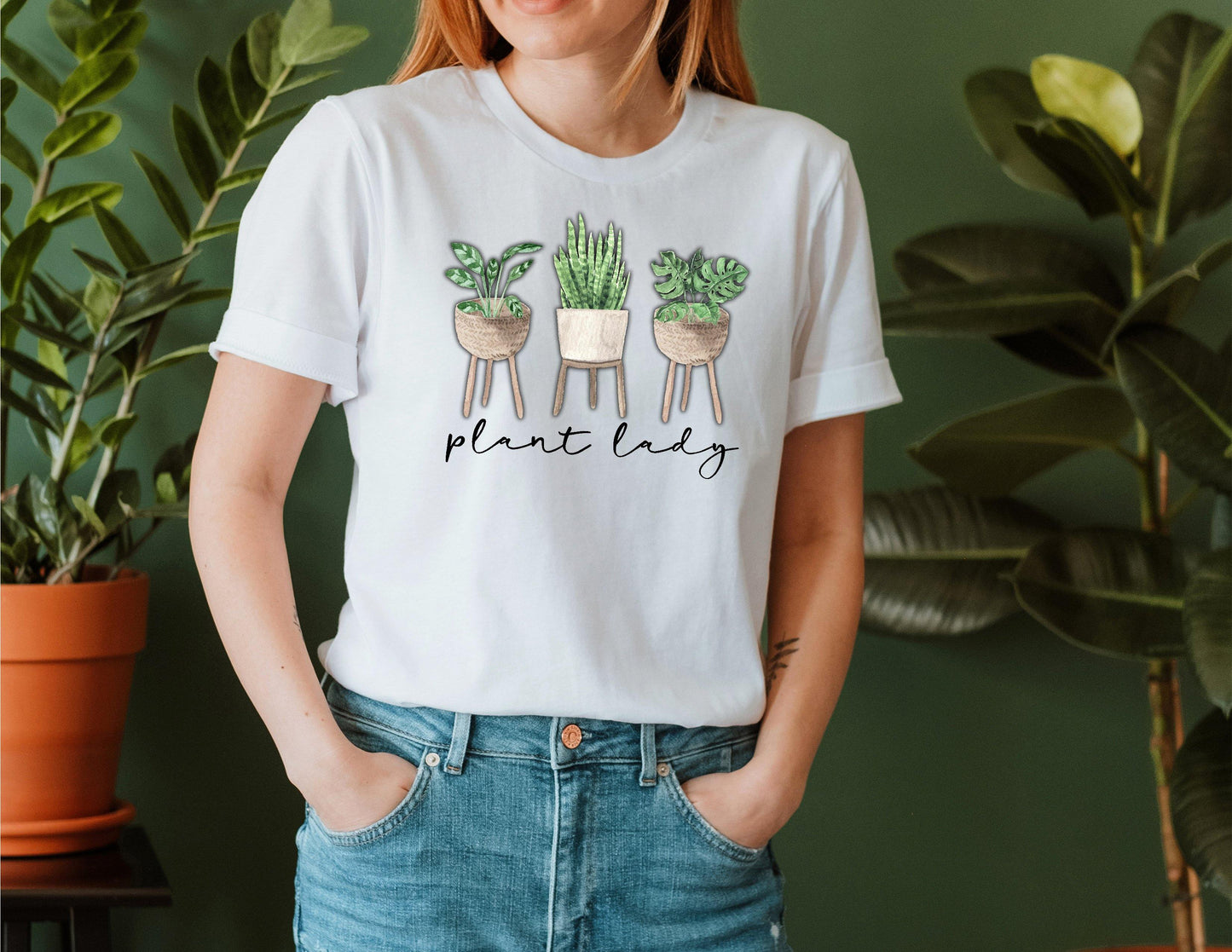 Plant Lady - Women's shirts - Rustic Cuts