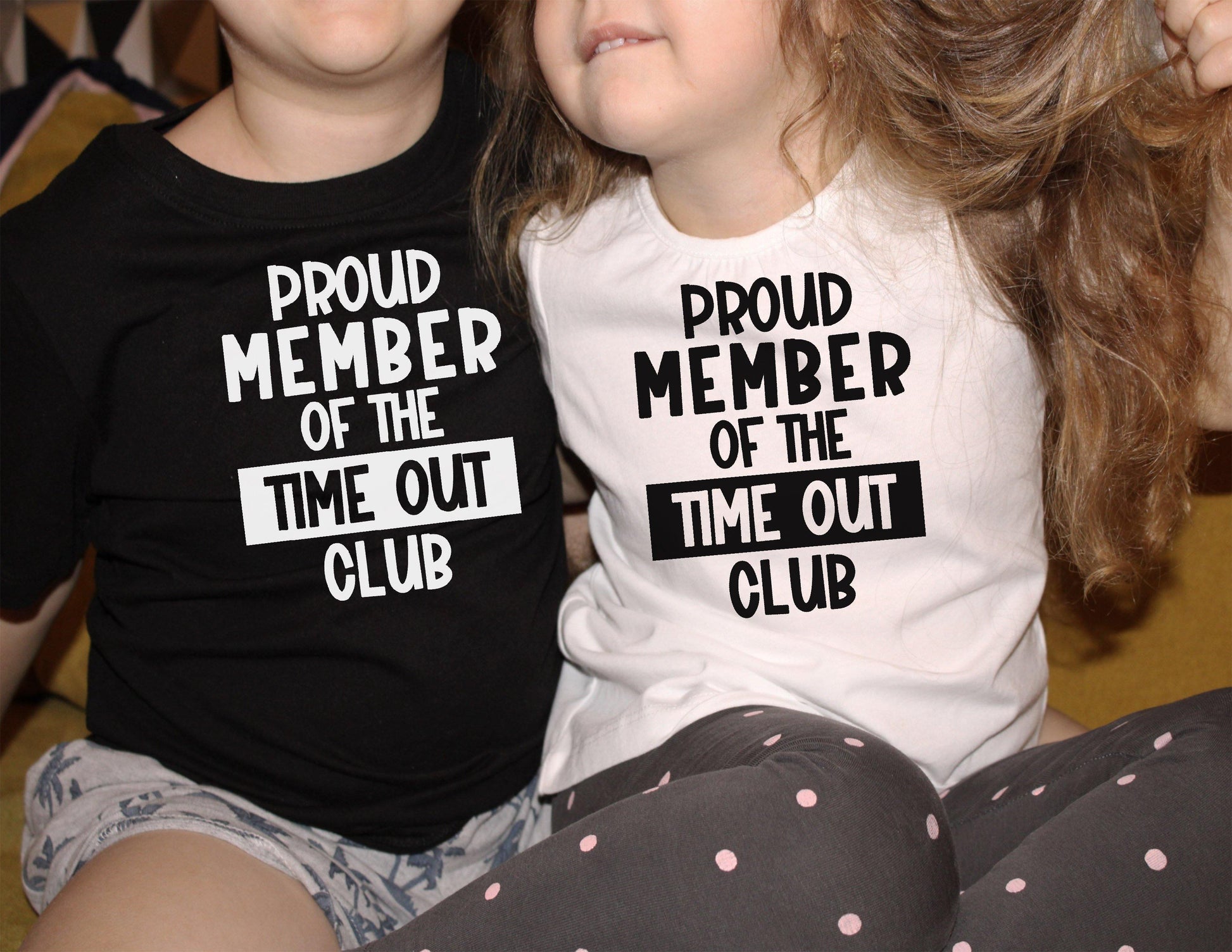 Proud Member Of The Time Out Club - Toddler Shirts -  Rustic Cuts