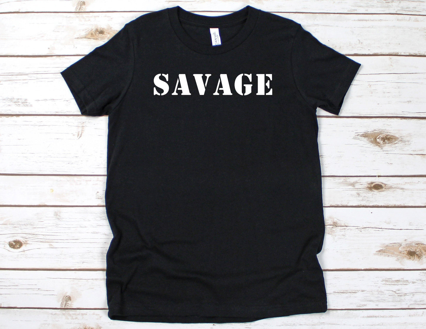 Savage - Youth Shirts - Rustic Cuts