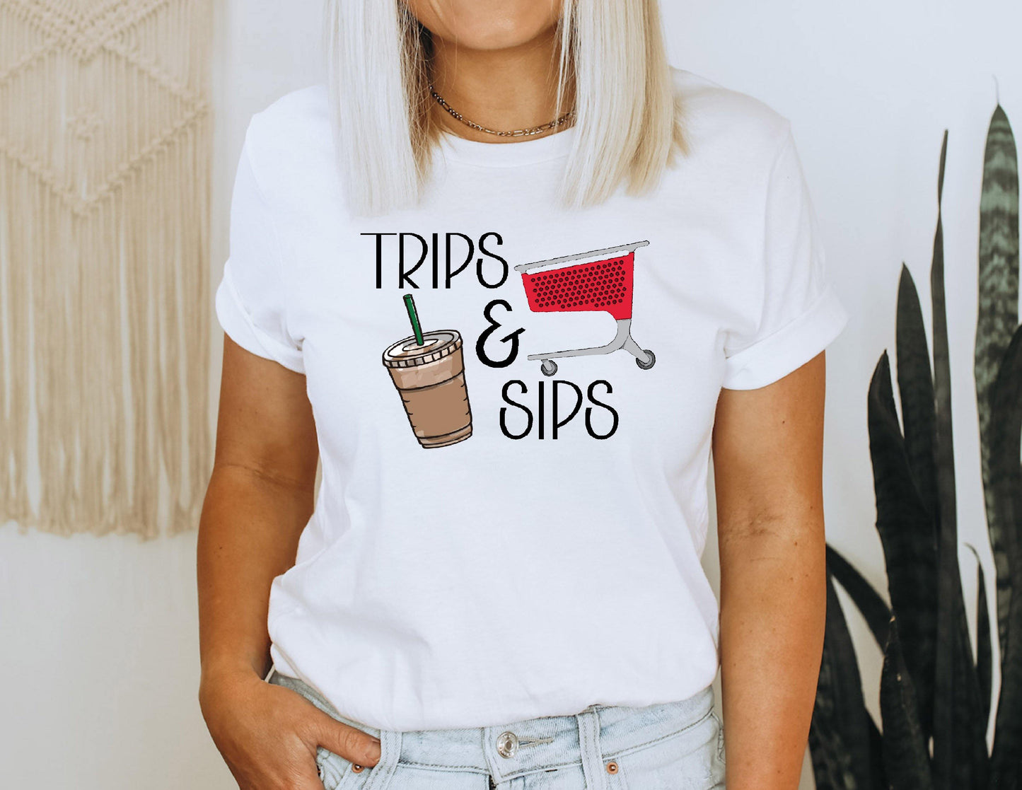 Trips & Sips - Women's shirts - Rustic Cuts