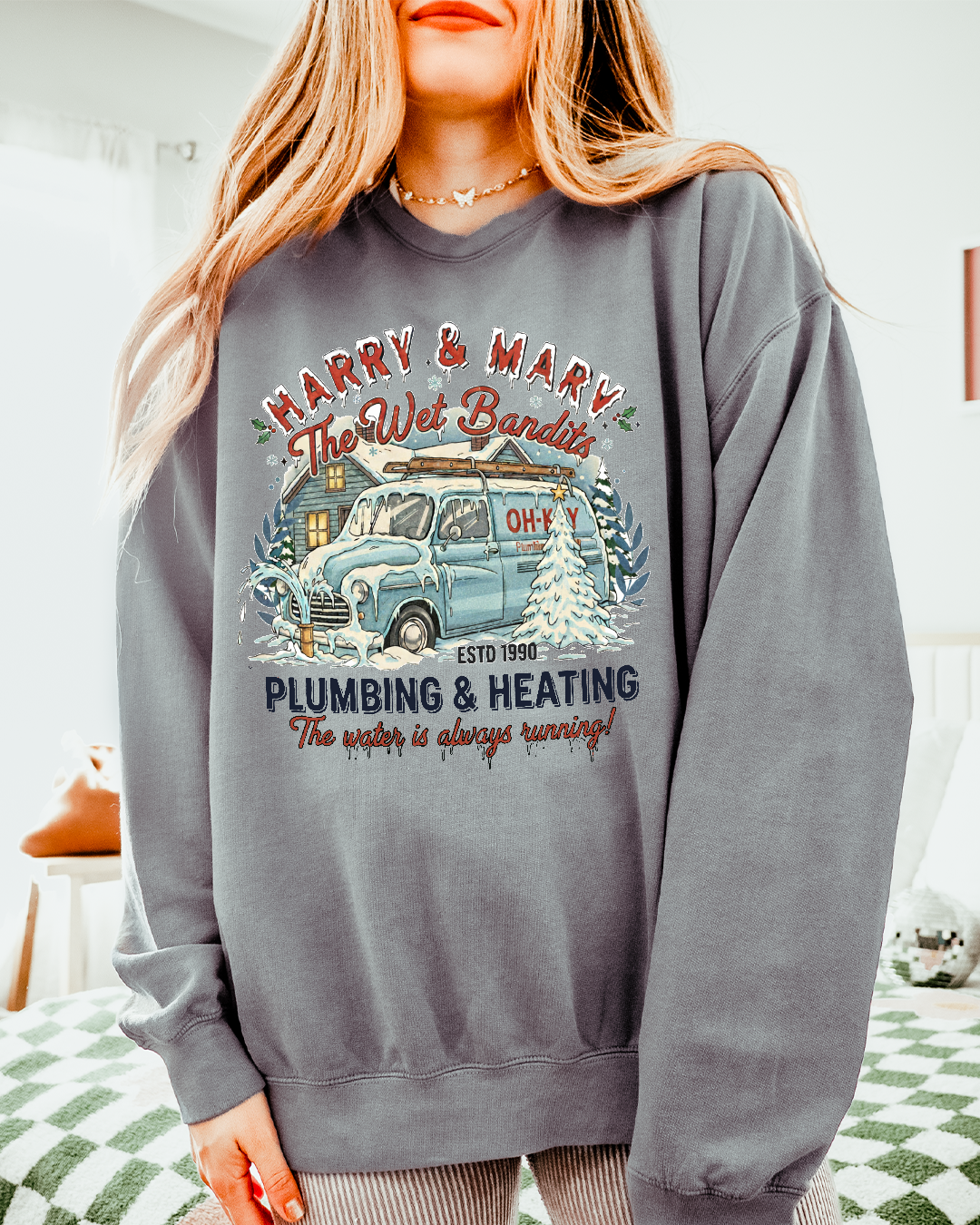 the wet bandits plumbing & heating | sweatshirt
