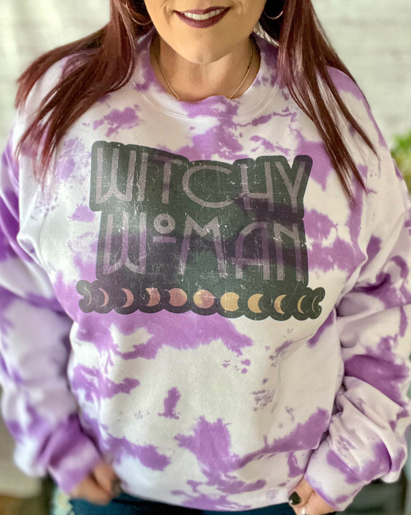 witchy woman | dyed graphic top