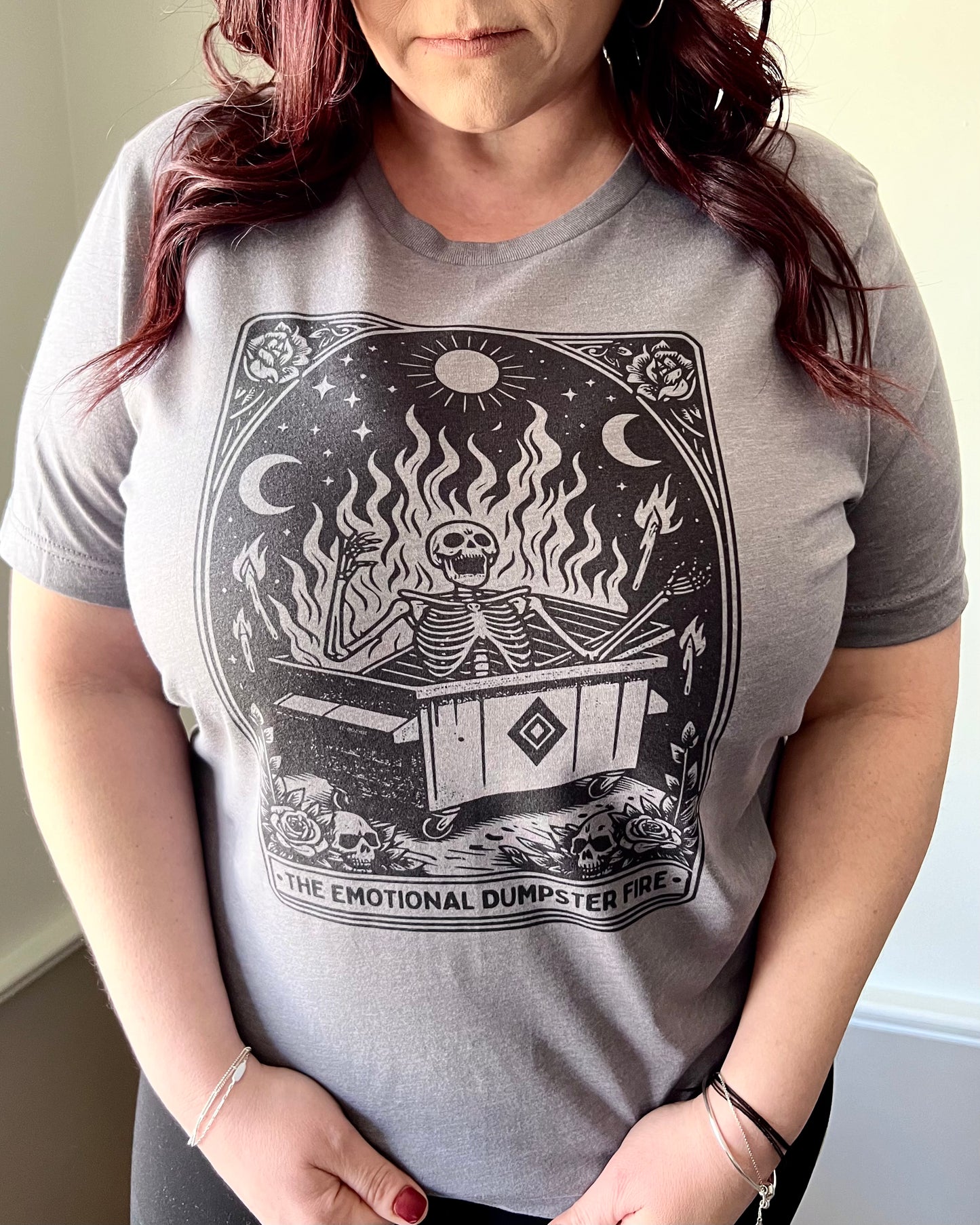 the emotional dumpster fire | t-shirt