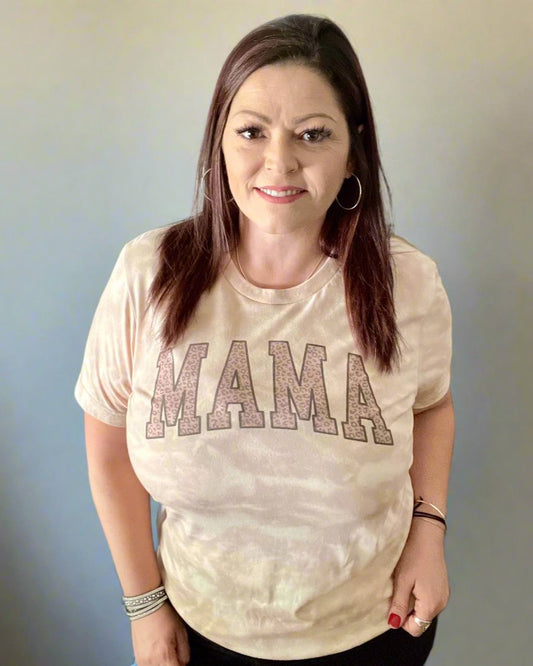 mama | bleached t-shirt