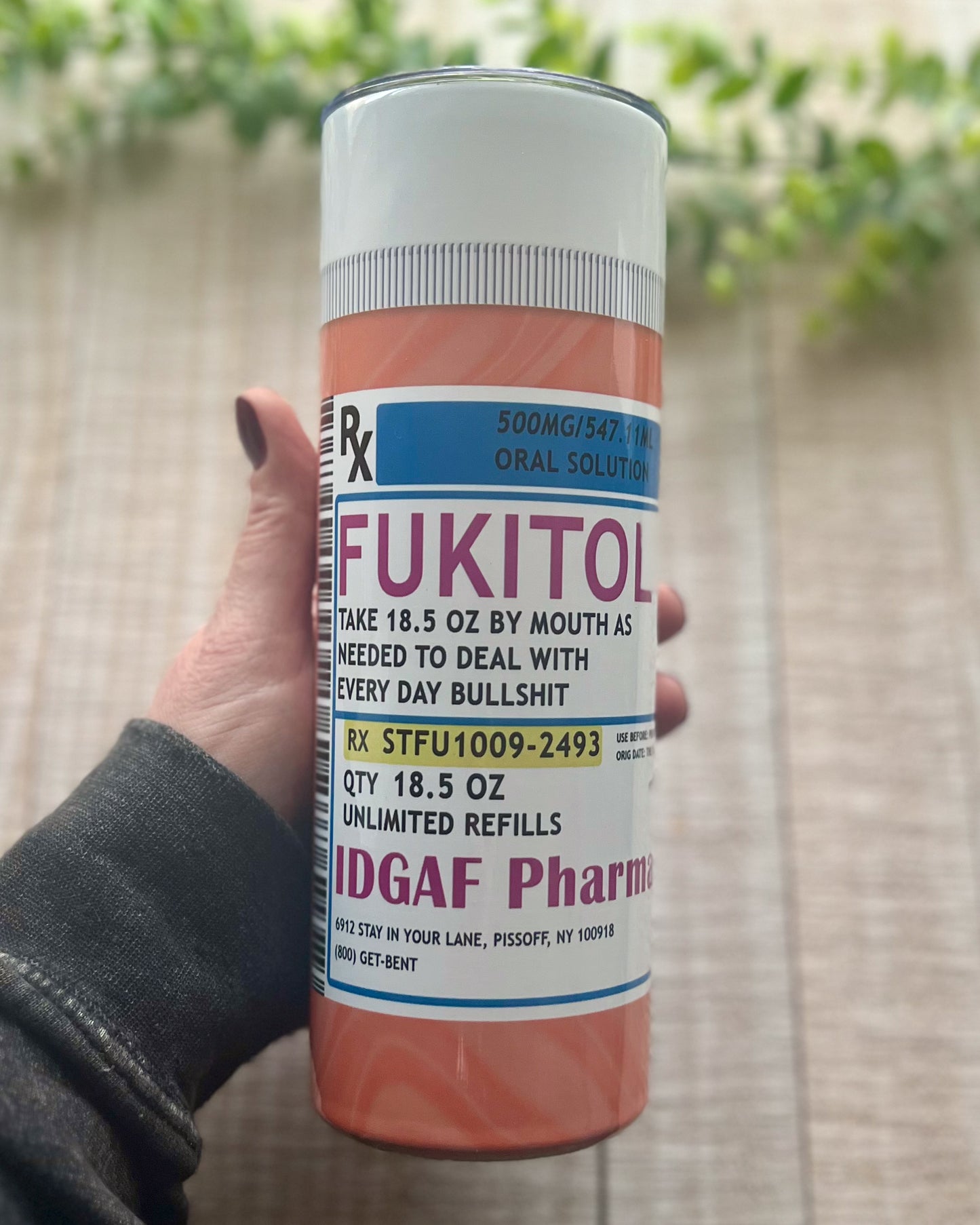 fukitol | 20oz slim tumbler