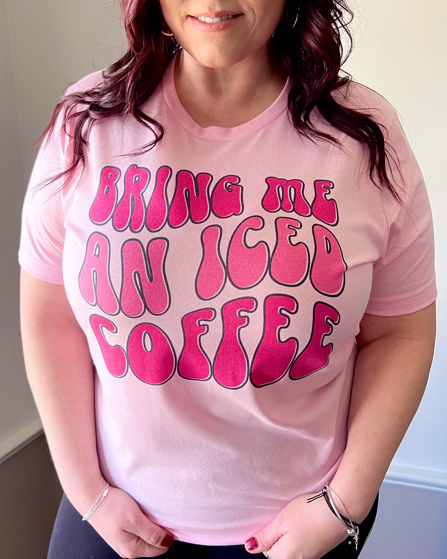 bring me an iced coffee | t-shirt