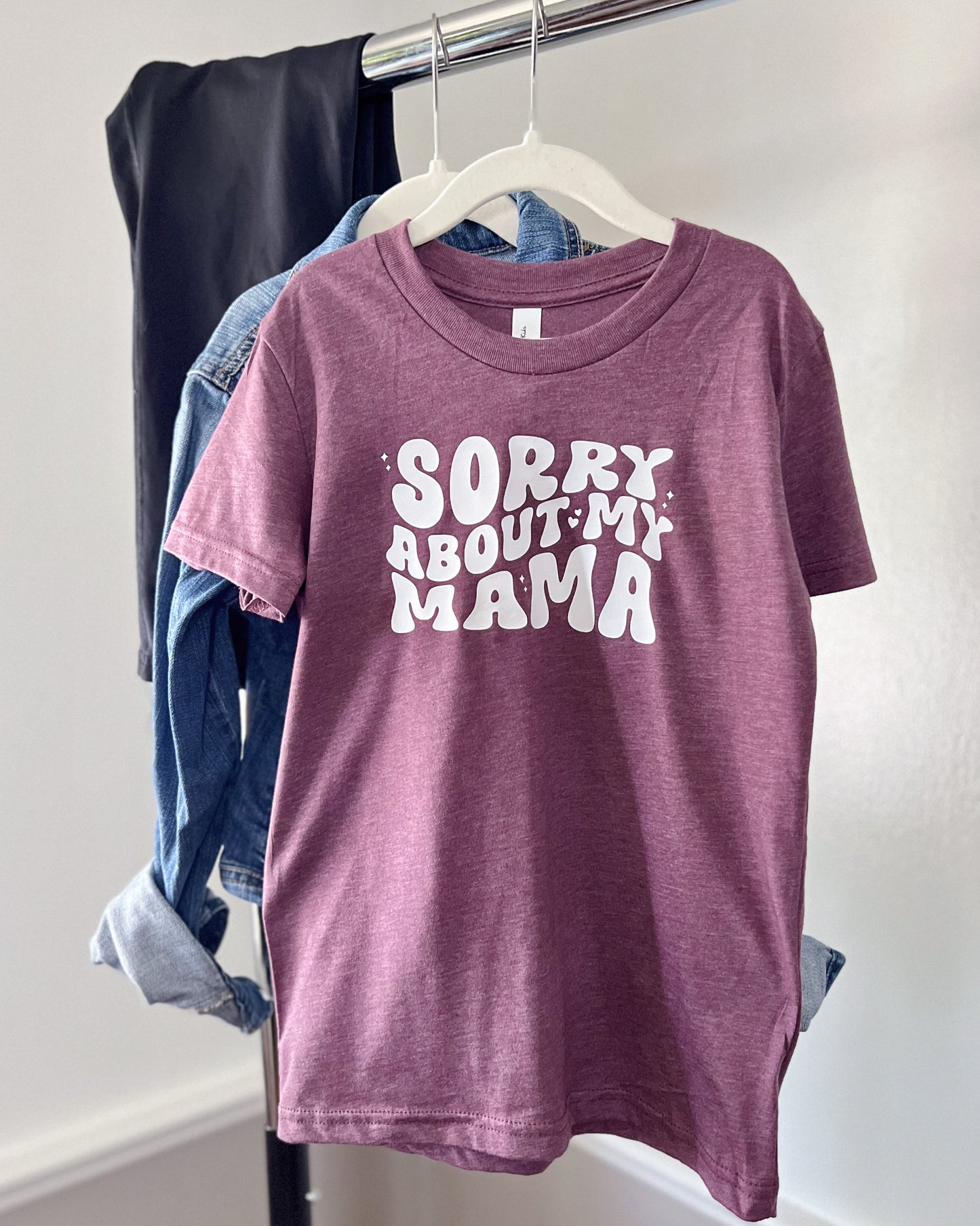 sorry about my mama | kids t-shirt