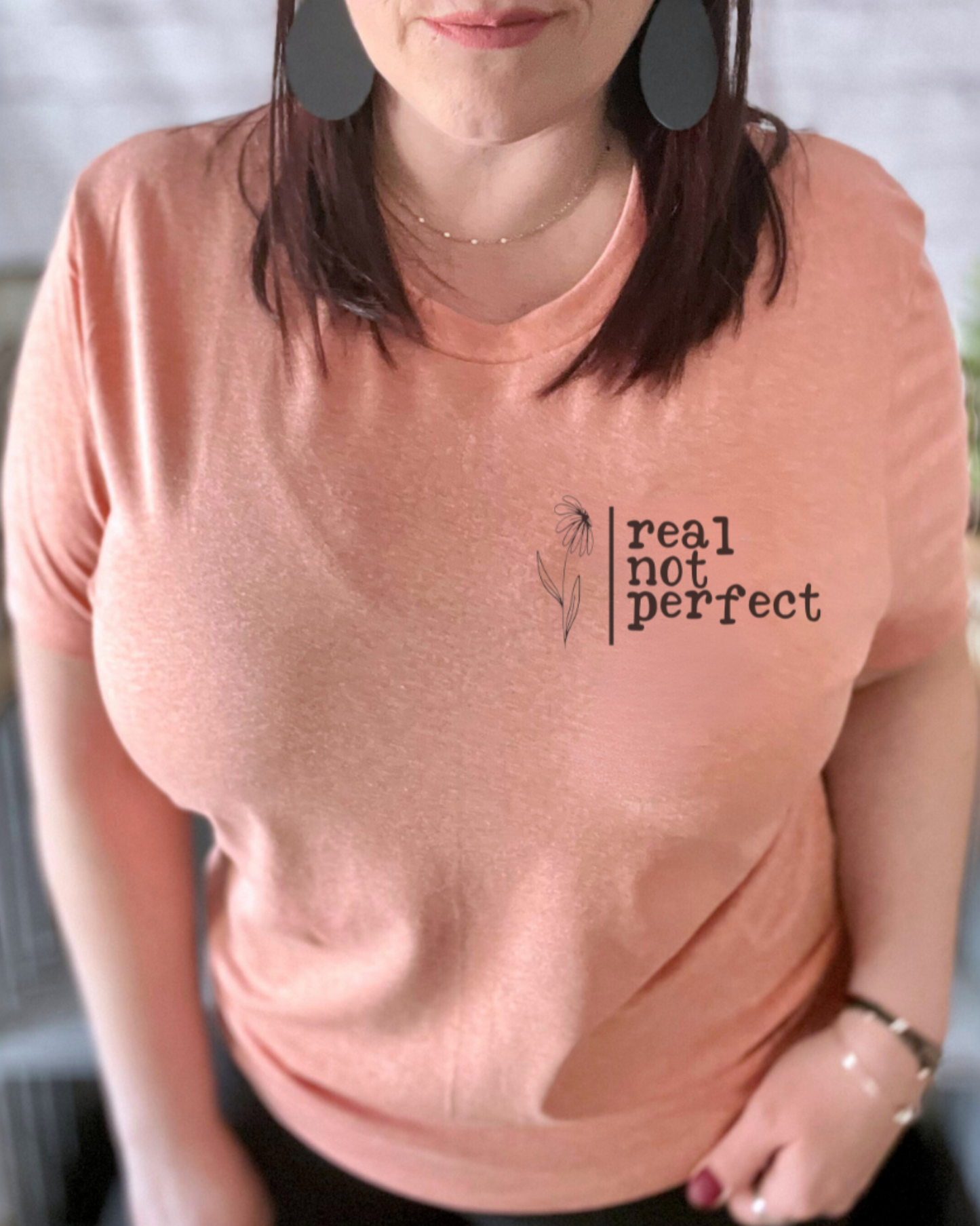 real not perfect | t-shirt