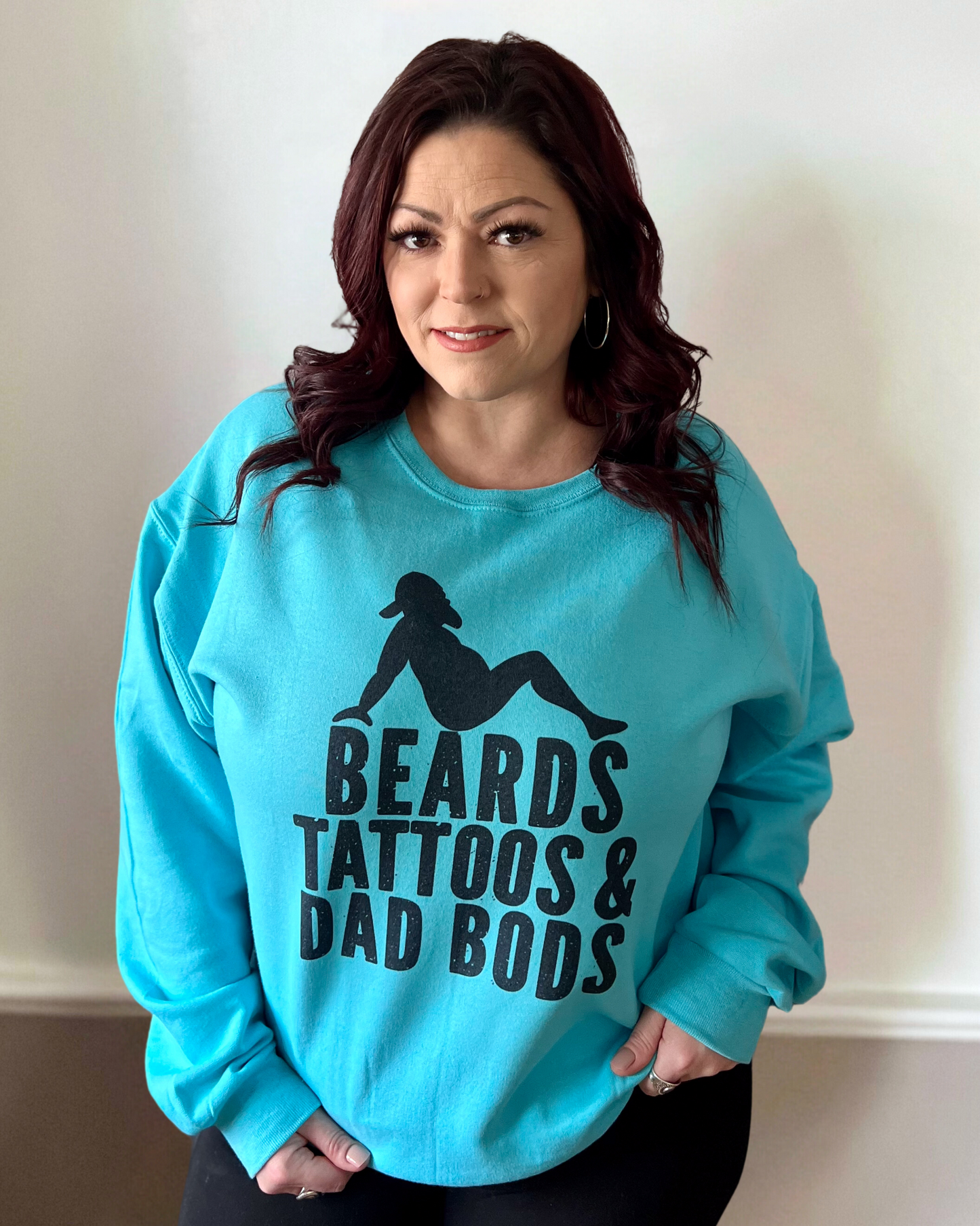 beards tattoos & dad bods | sweatshirt